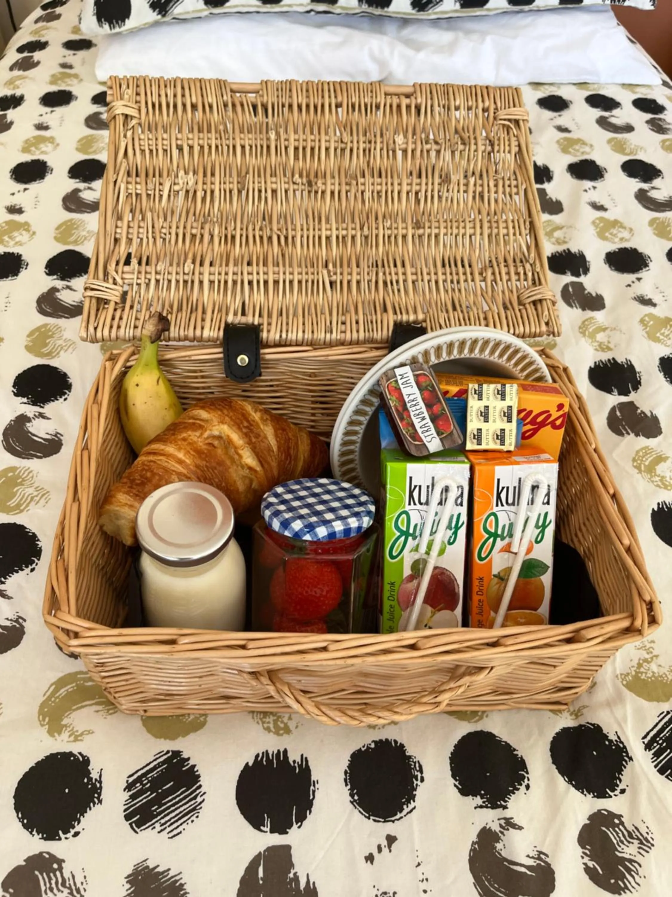 Continental breakfast in St Georges Guest House