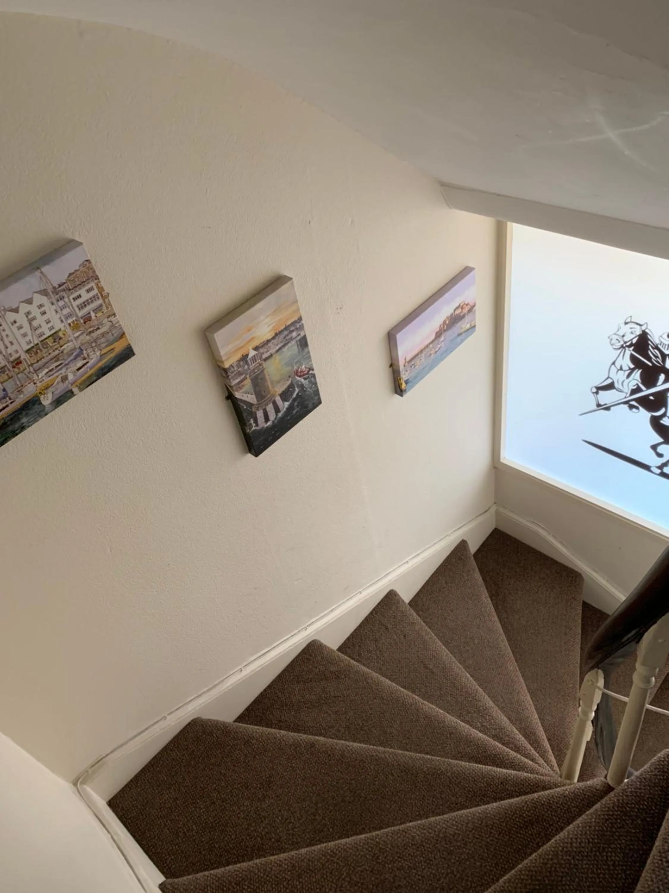 Decorative detail in St Georges Guest House