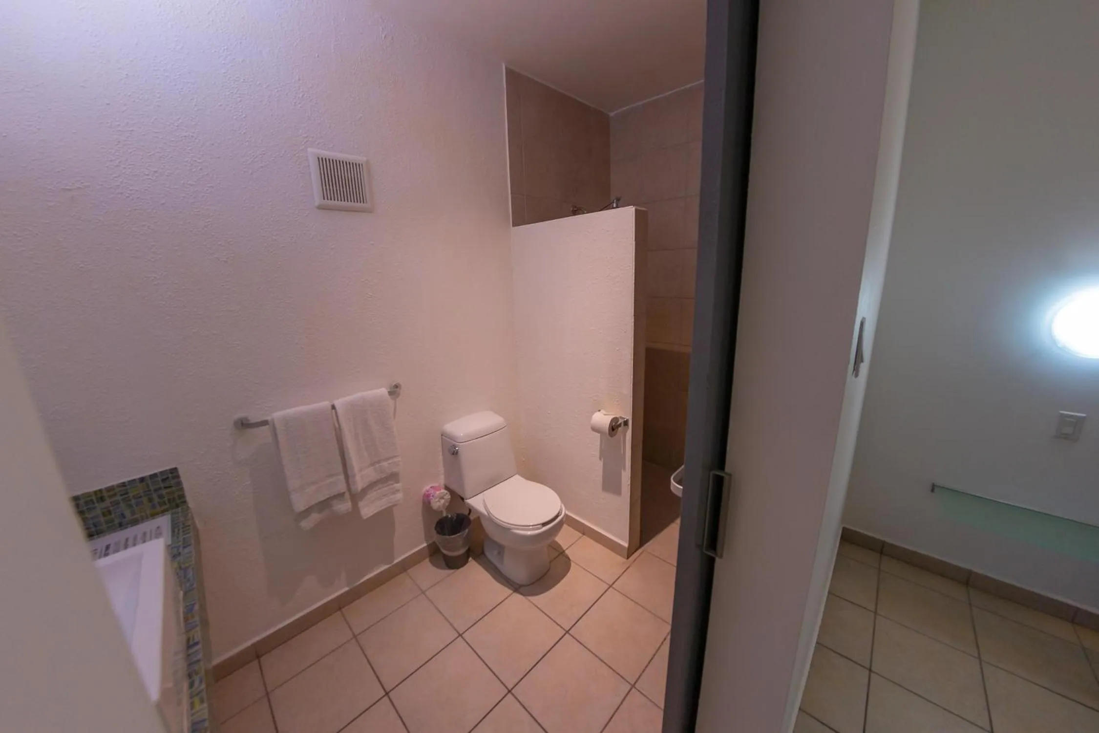 Toilet in Casa Verde Hotel - Steps to the Beach, Pool, Restaurant & Bar