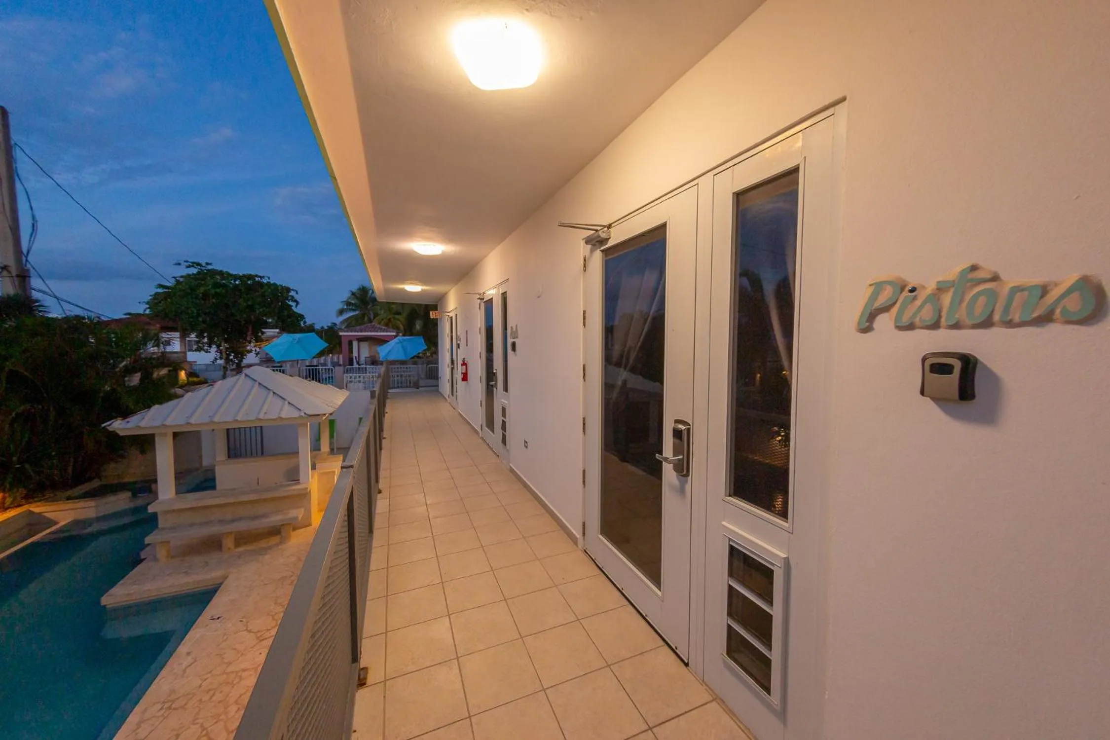 Balcony/Terrace in Casa Verde Hotel - Steps to the Beach, Pool, Restaurant & Bar