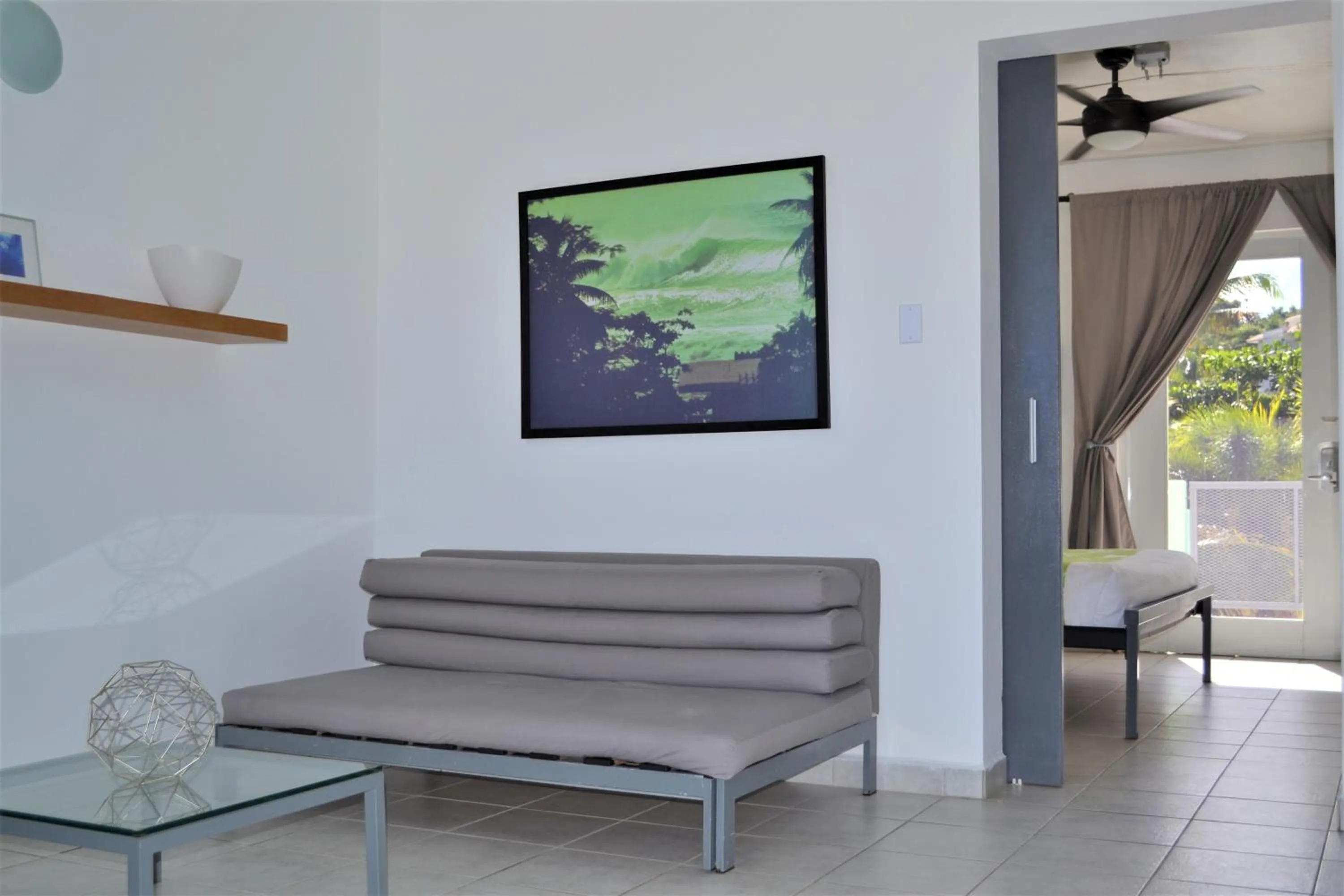 Living room in Casa Verde Hotel - Steps to the Beach, Pool, Restaurant & Bar