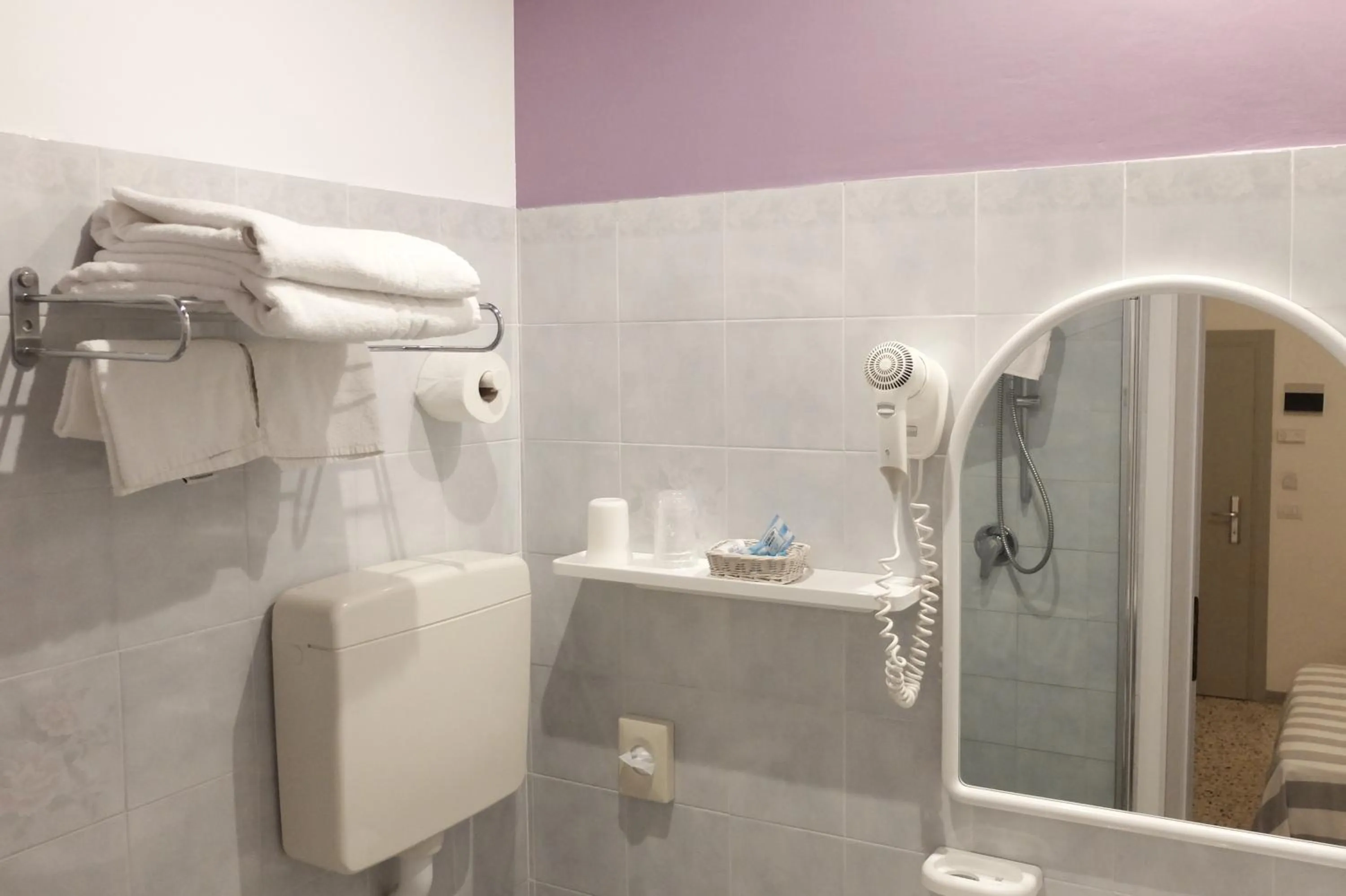 Bathroom in Hotel Aurea