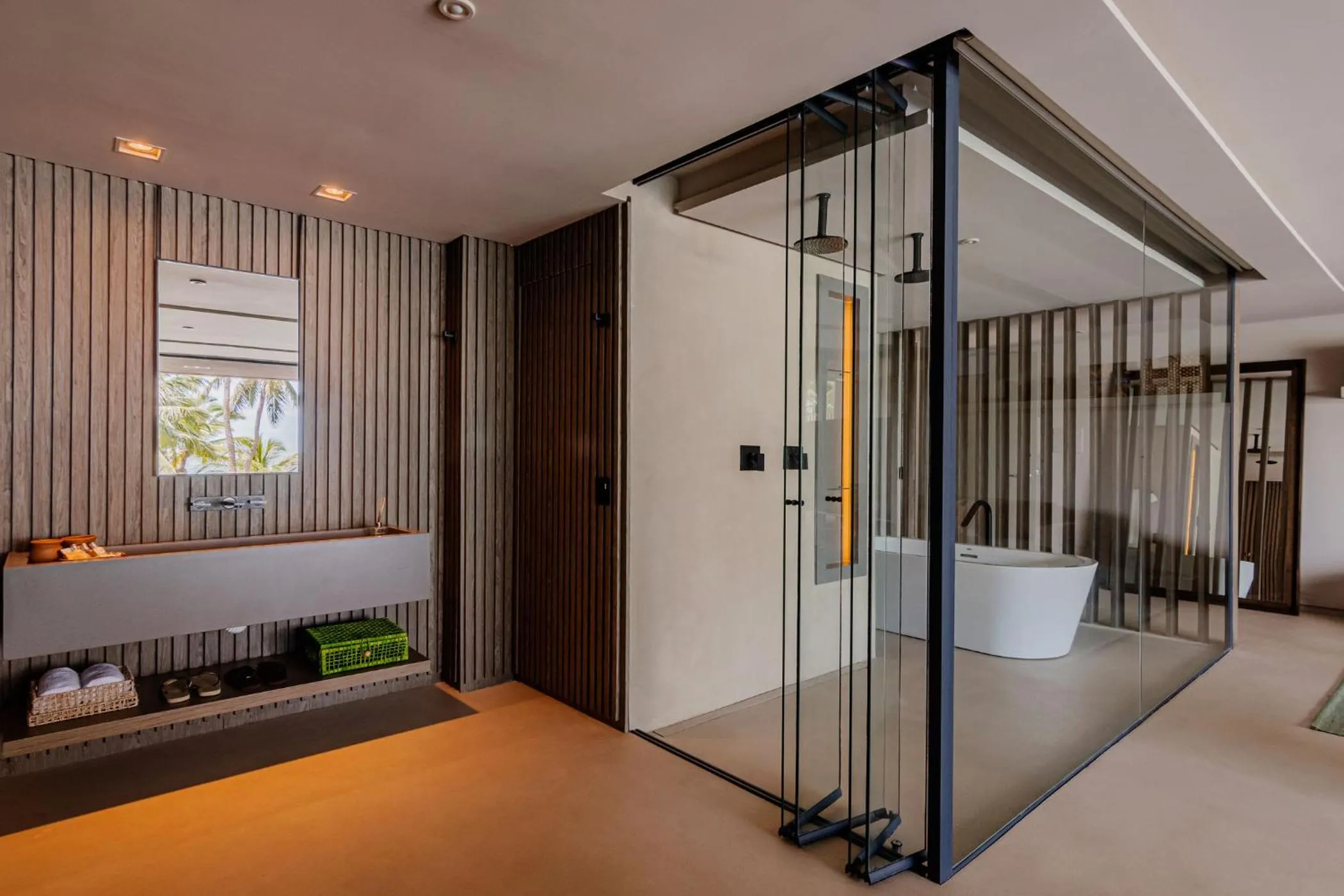 Bathroom, Bed in Carmel Taíba Exclusive Resort