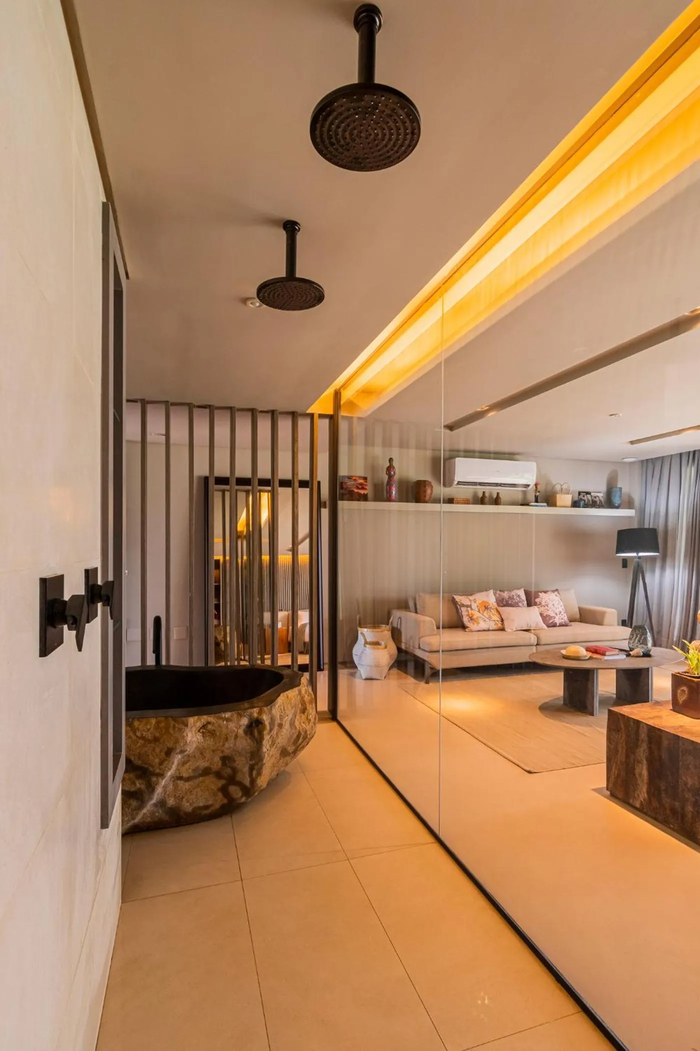 Bath, Bed in Carmel Taíba Exclusive Resort