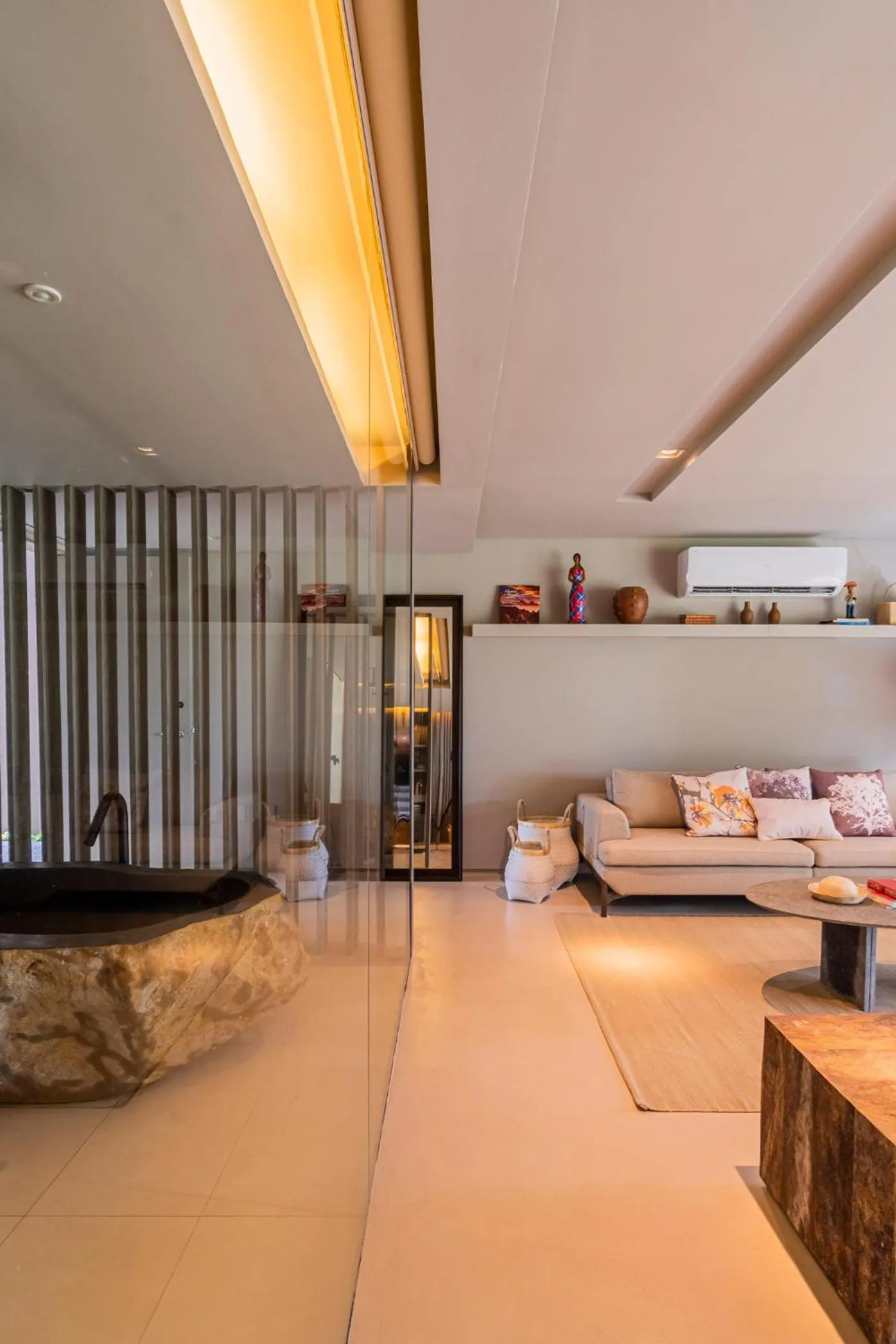 Bath, Bed in Carmel Taíba Exclusive Resort