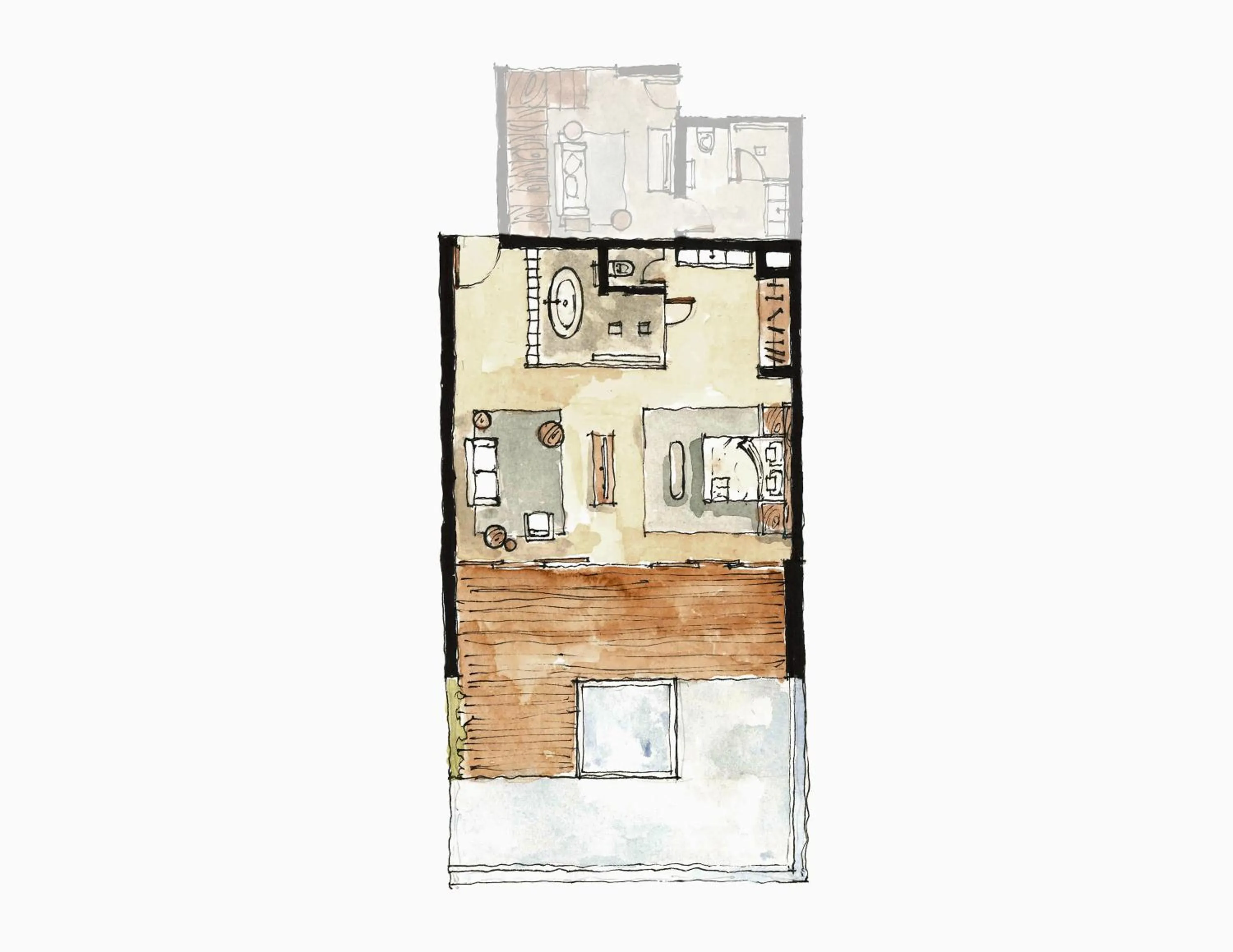 Floor plan in Carmel Taíba Exclusive Resort