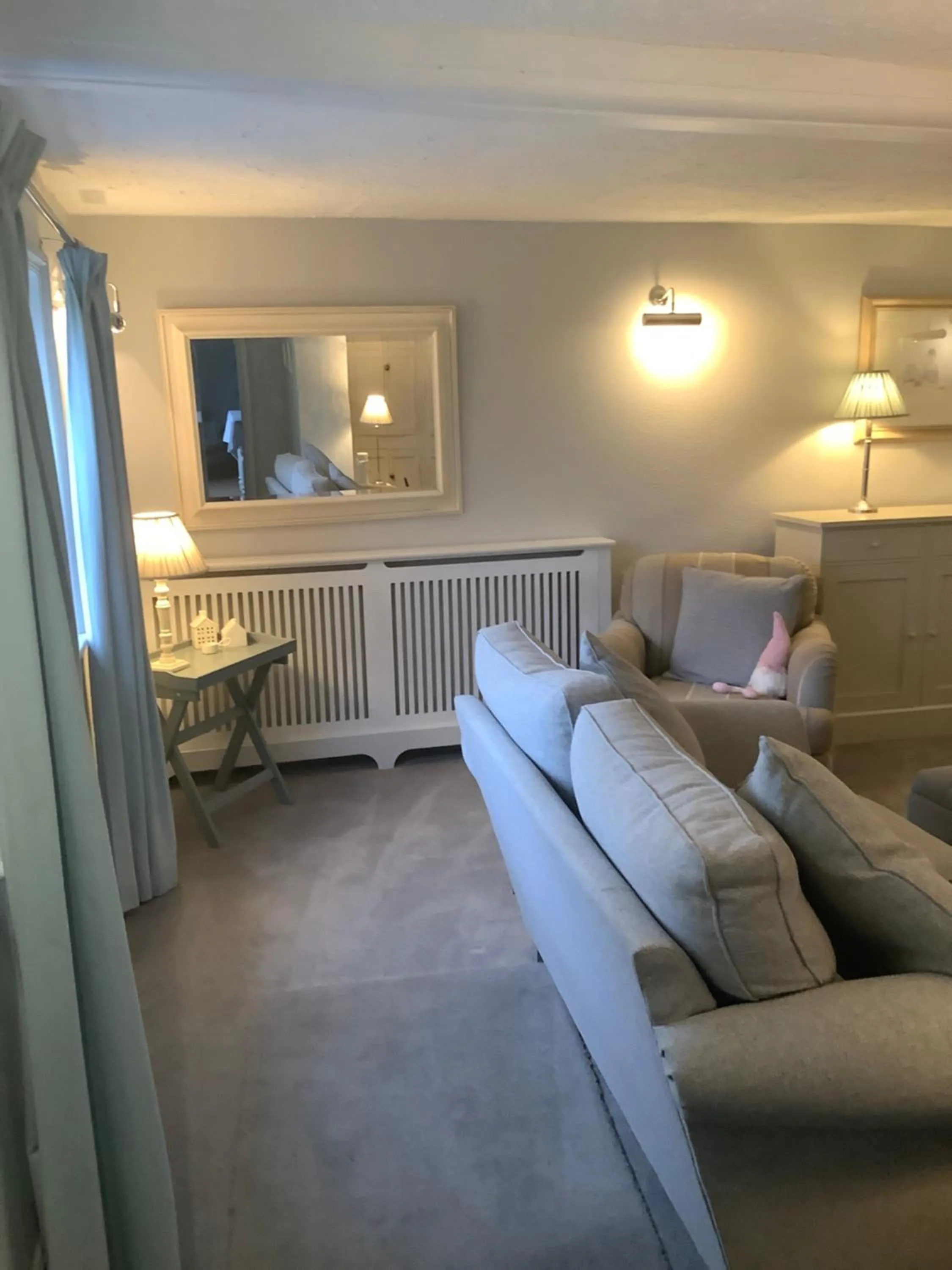 Communal lounge/ TV room in Birtles Farm Bed and Breakfast