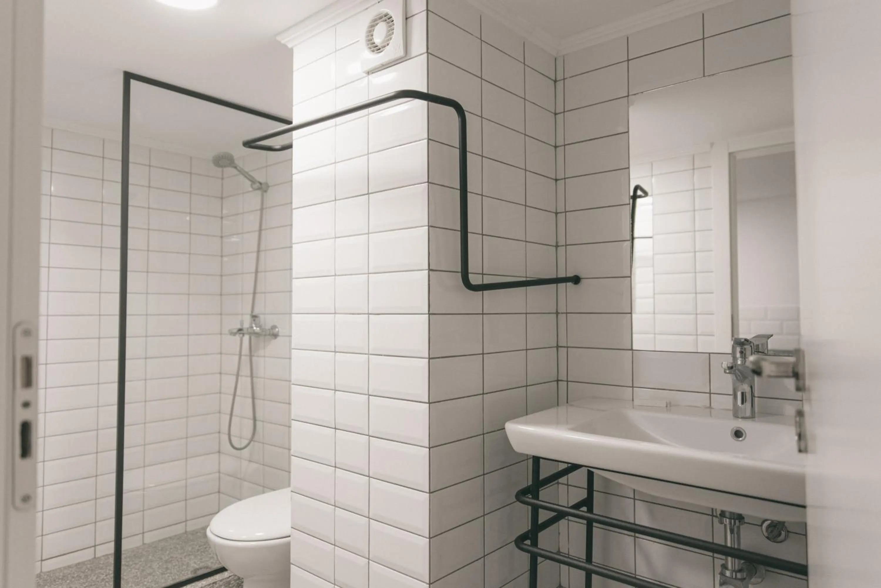 Shower in Sun&Moon Ohridlake Apartments