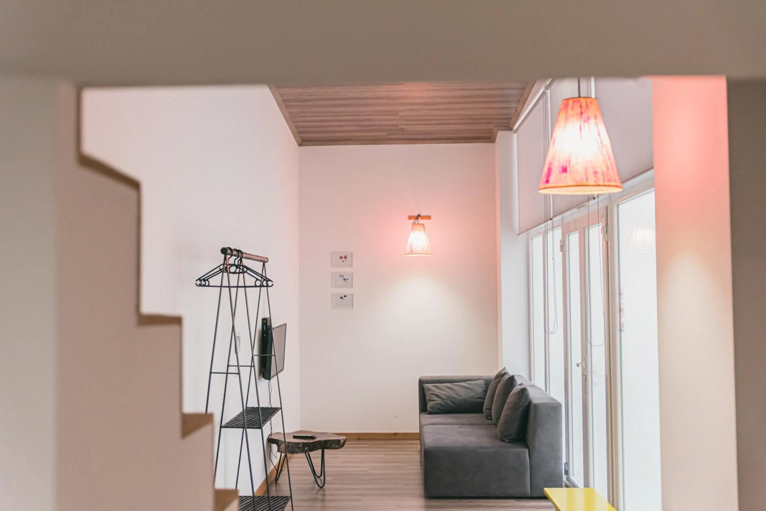 Living room in Sun&Moon Ohridlake Apartments