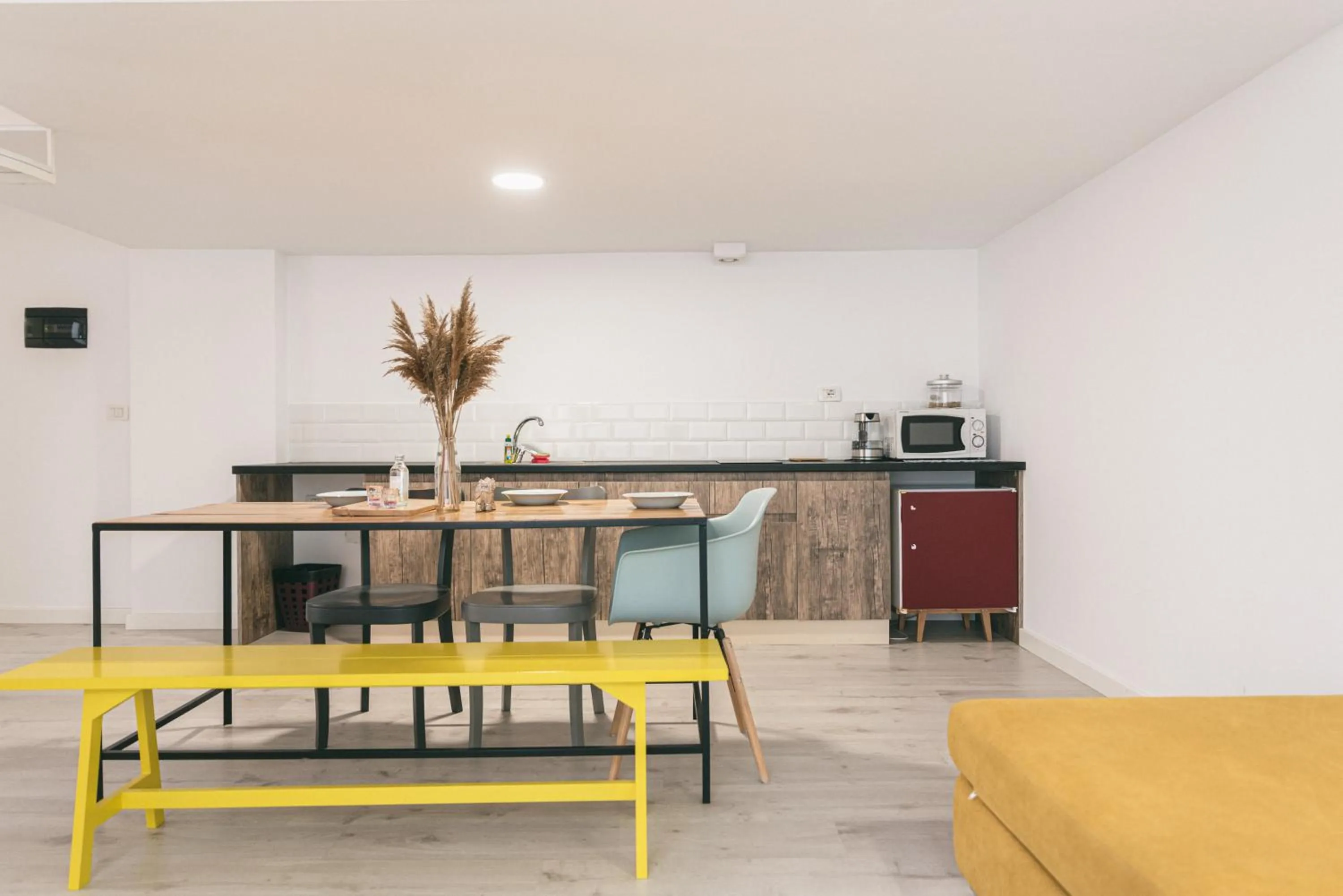 Kitchen or kitchenette in Sun&Moon Ohridlake Apartments