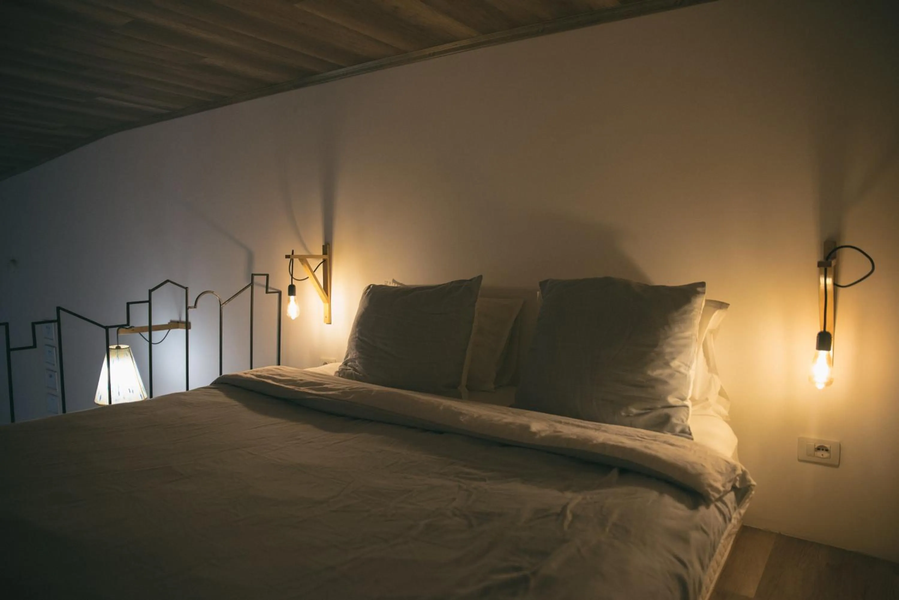 Bedroom, Bed in Sun&Moon Ohridlake Apartments