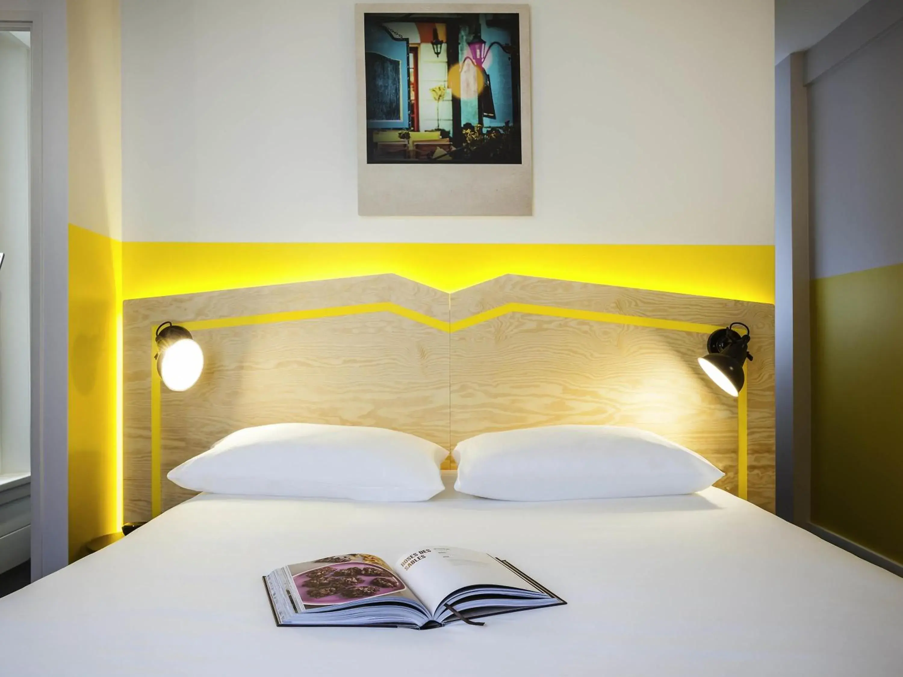 Bedroom, Bed in ibis Styles Paris Nation Porte De Montreuil Bedroom, Bed in ibis Styles Paris Nation Porte De Montreuil