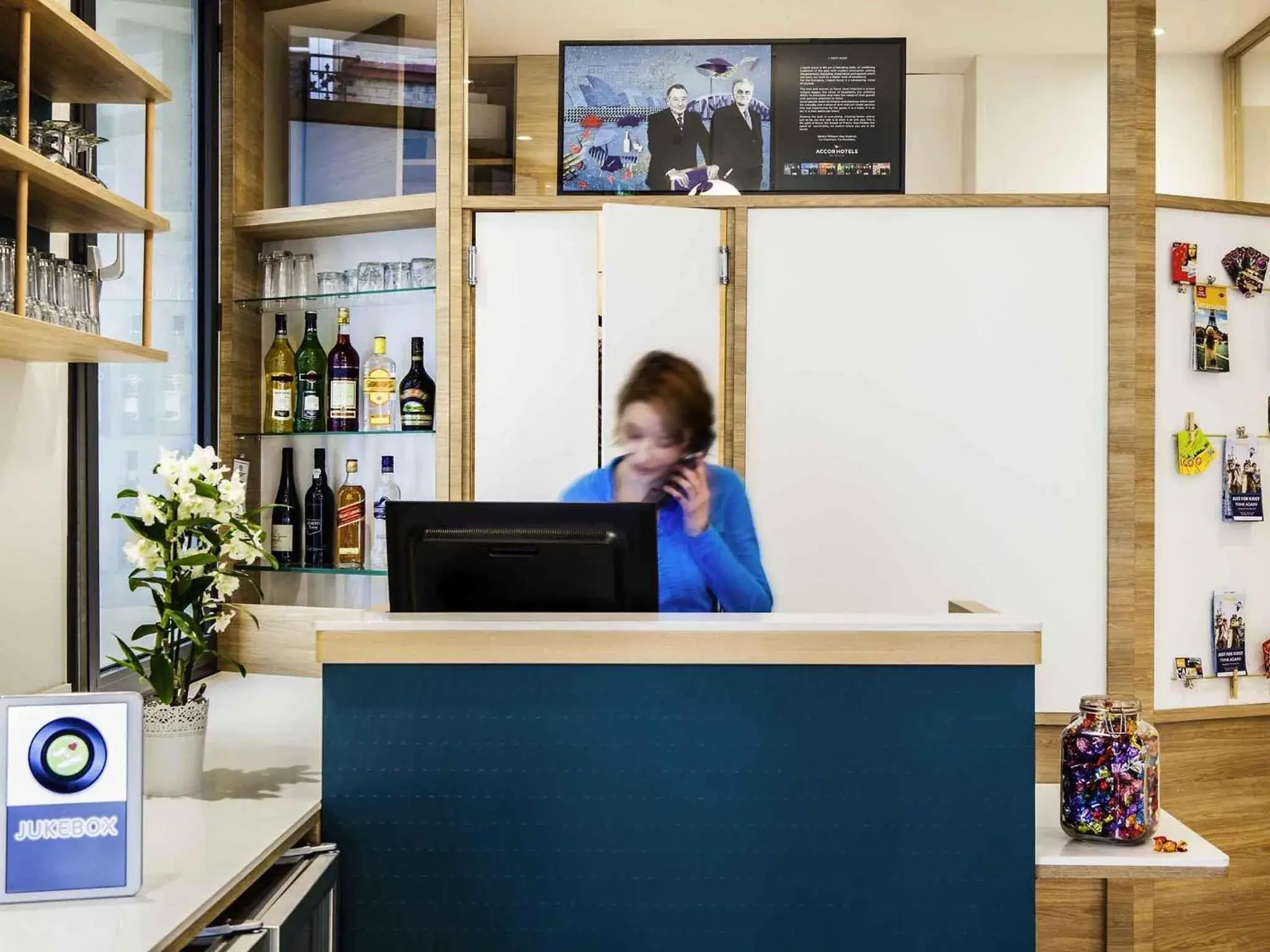 Lobby or reception in ibis Styles Paris Nation Porte De Montreuil Lobby or reception in ibis Styles Paris Nation Porte De Montreuil