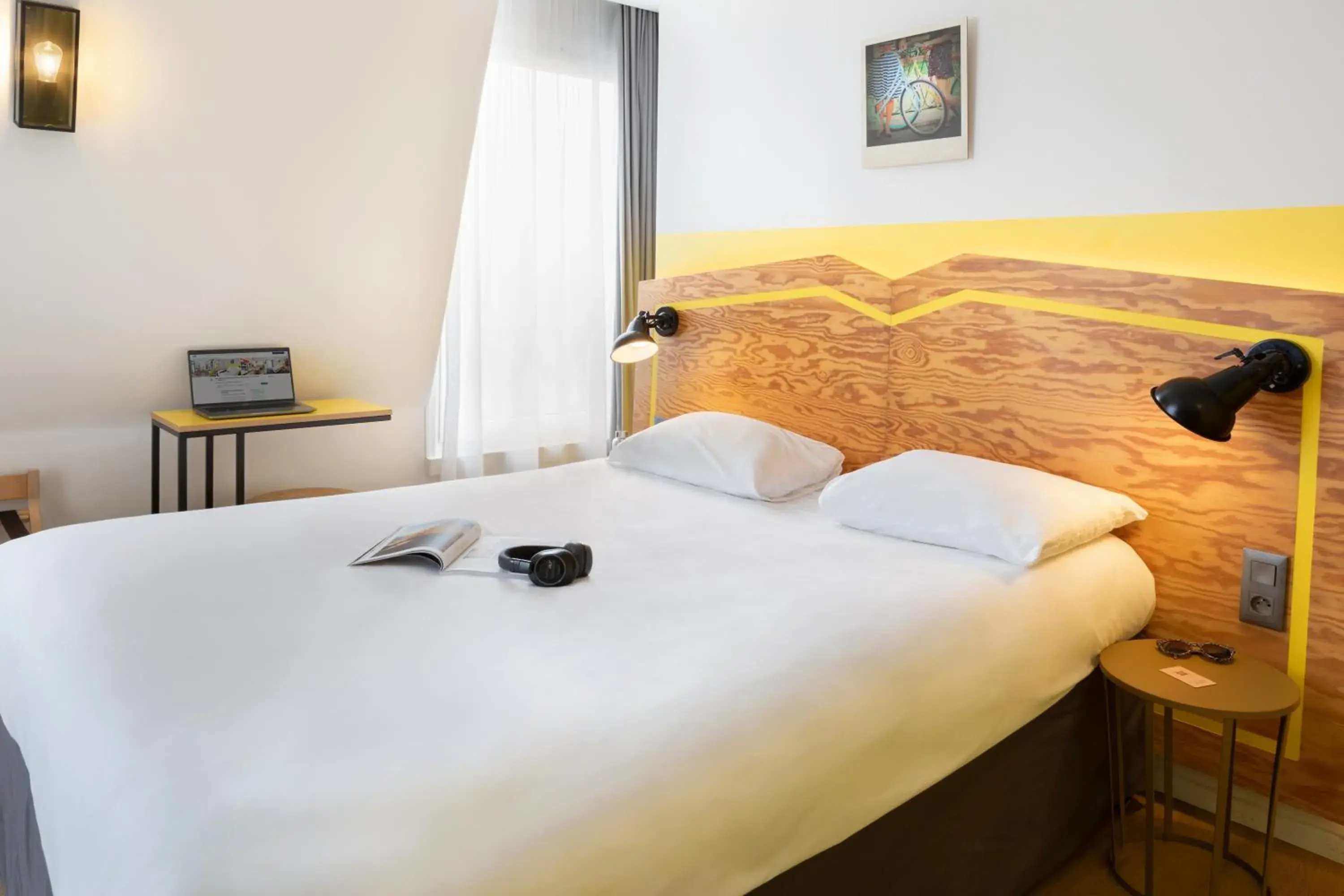 Bed in ibis Styles Paris Nation Porte De Montreuil Bed in ibis Styles Paris Nation Porte De Montreuil