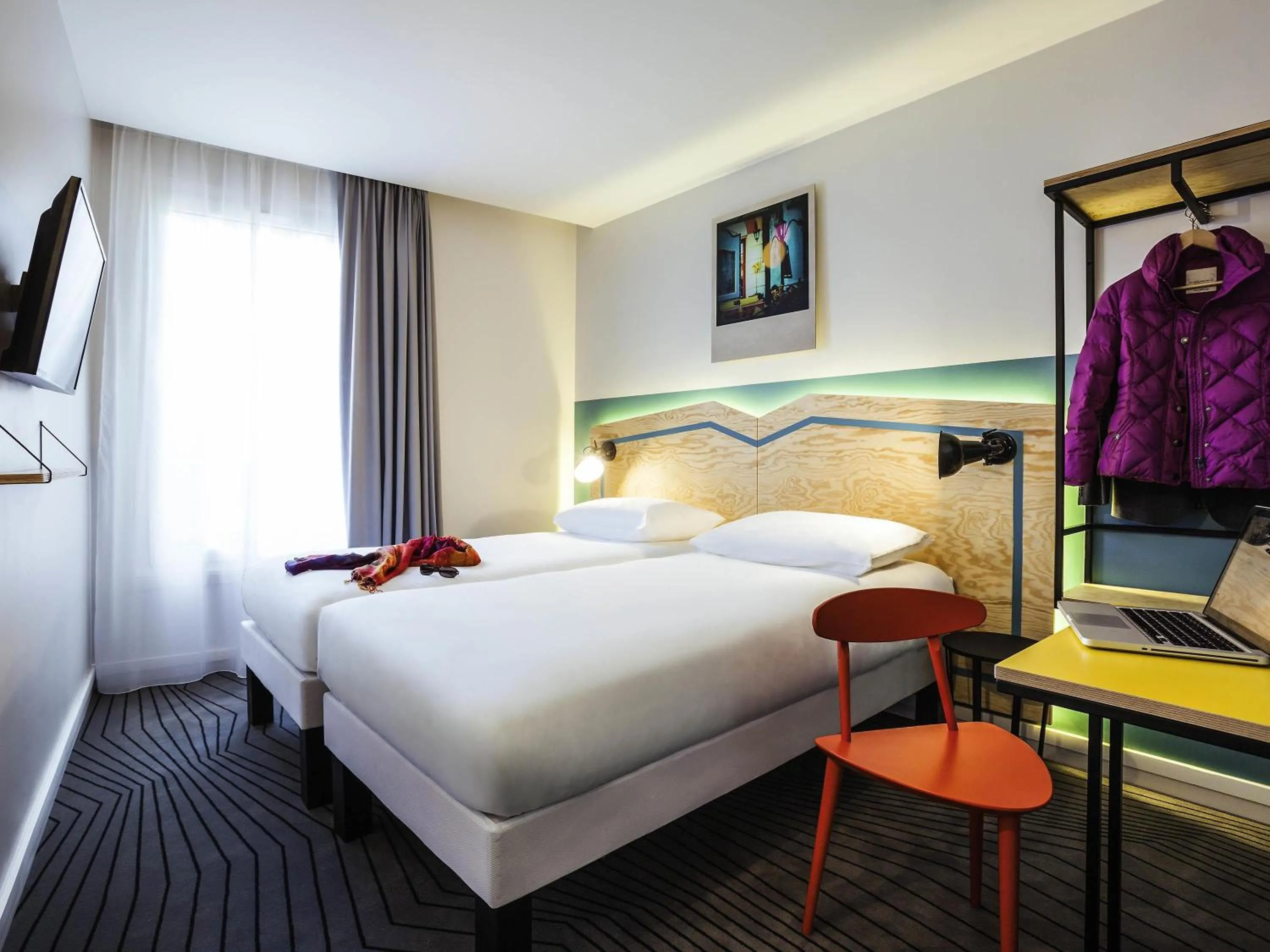 Property building, Bed in ibis Styles Paris Nation Porte De Montreuil