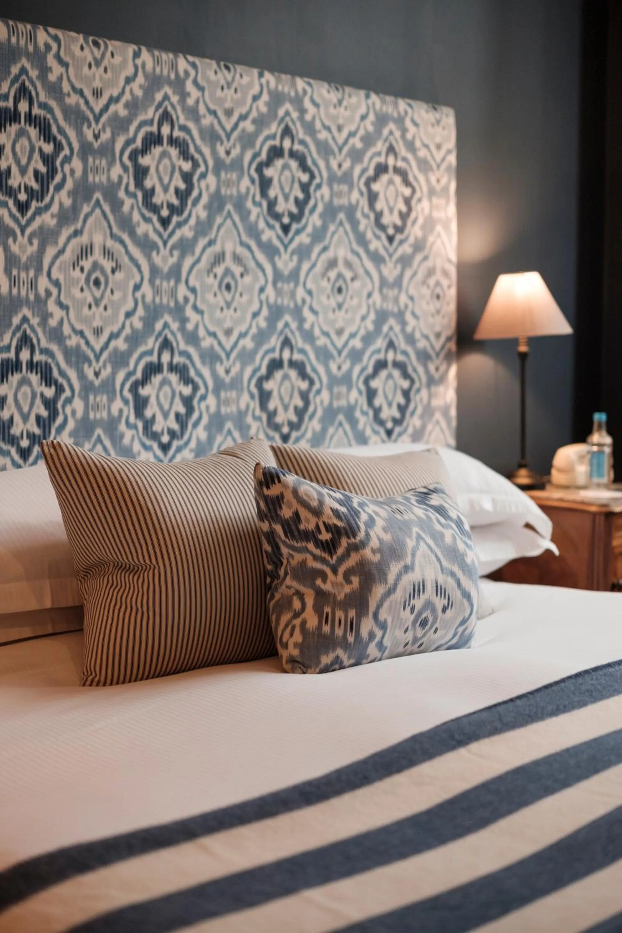 Decorative detail, Bed in The Close Hotel