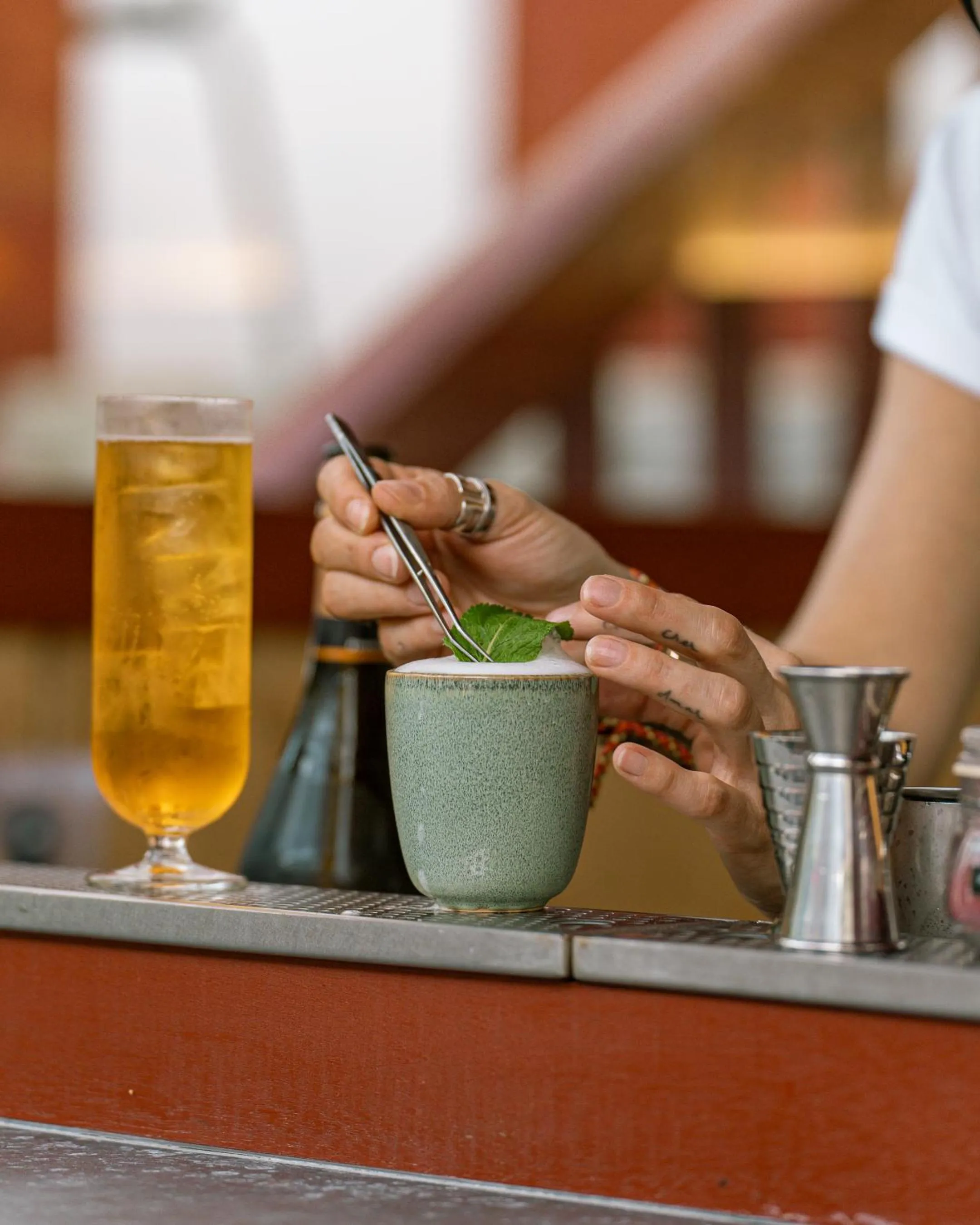 Lounge or bar in Hotel Saint Julien