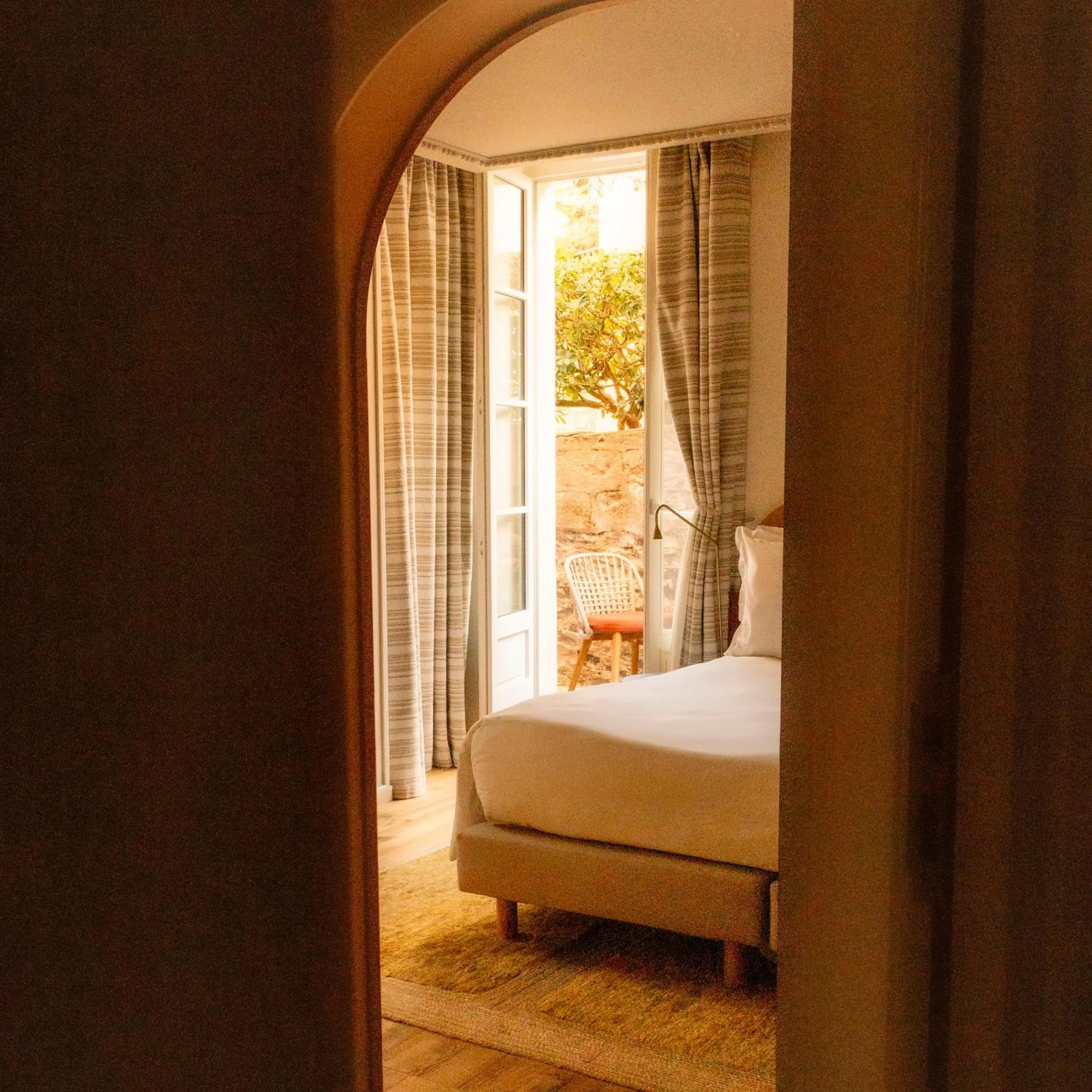 Bed in Hotel Saint Julien