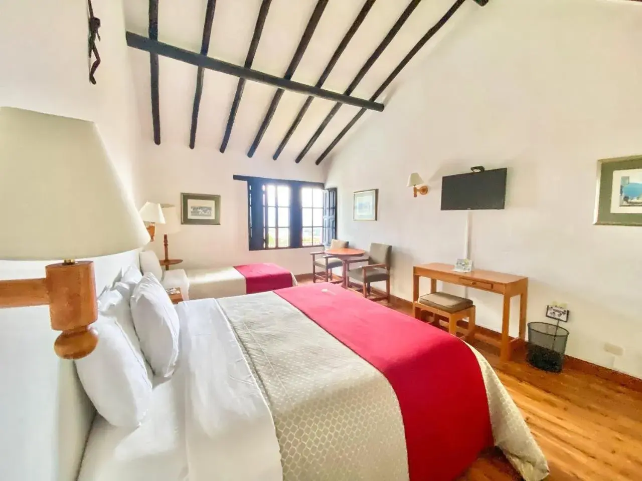 Photo of the whole room, Bed in Hospederia Centro de Convenciones Duruelo Photo of the whole room, Bed in Hospederia Centro de Convenciones Duruelo