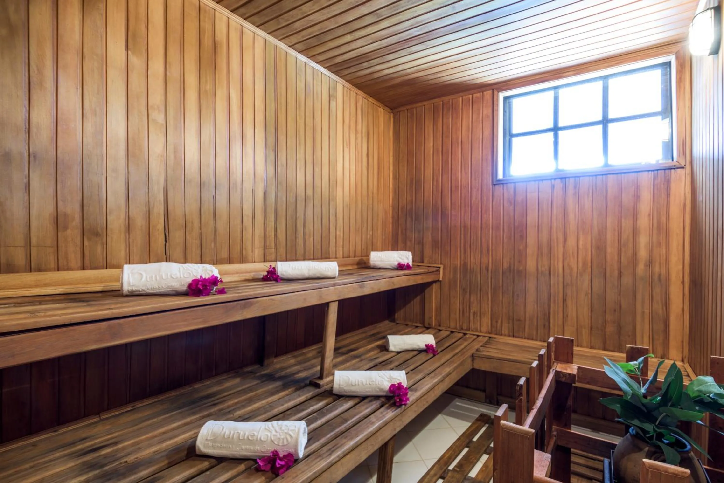 Sauna in Hospederia Centro de Convenciones Duruelo