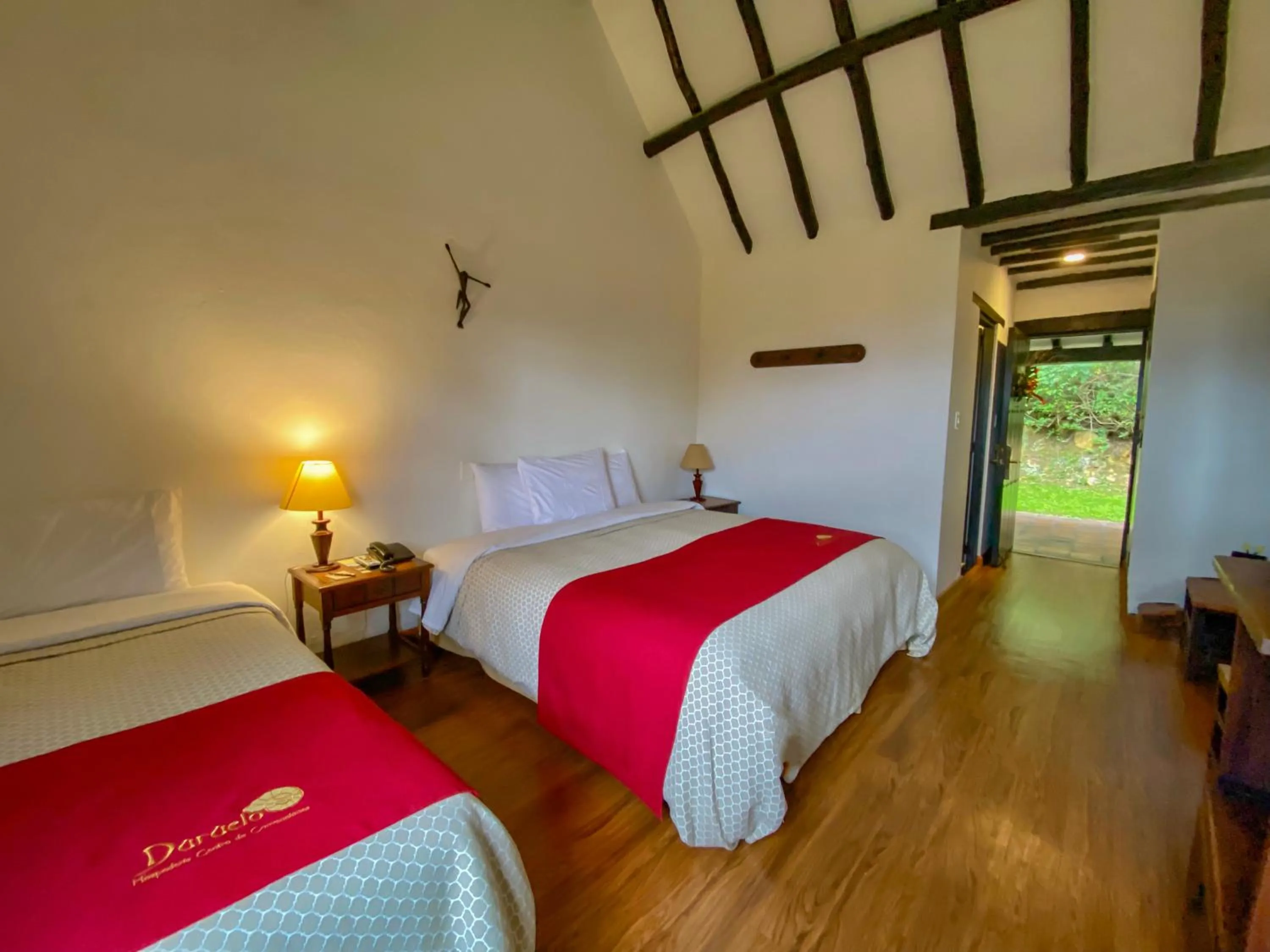 Photo of the whole room, Bed in Hospederia Centro de Convenciones Duruelo