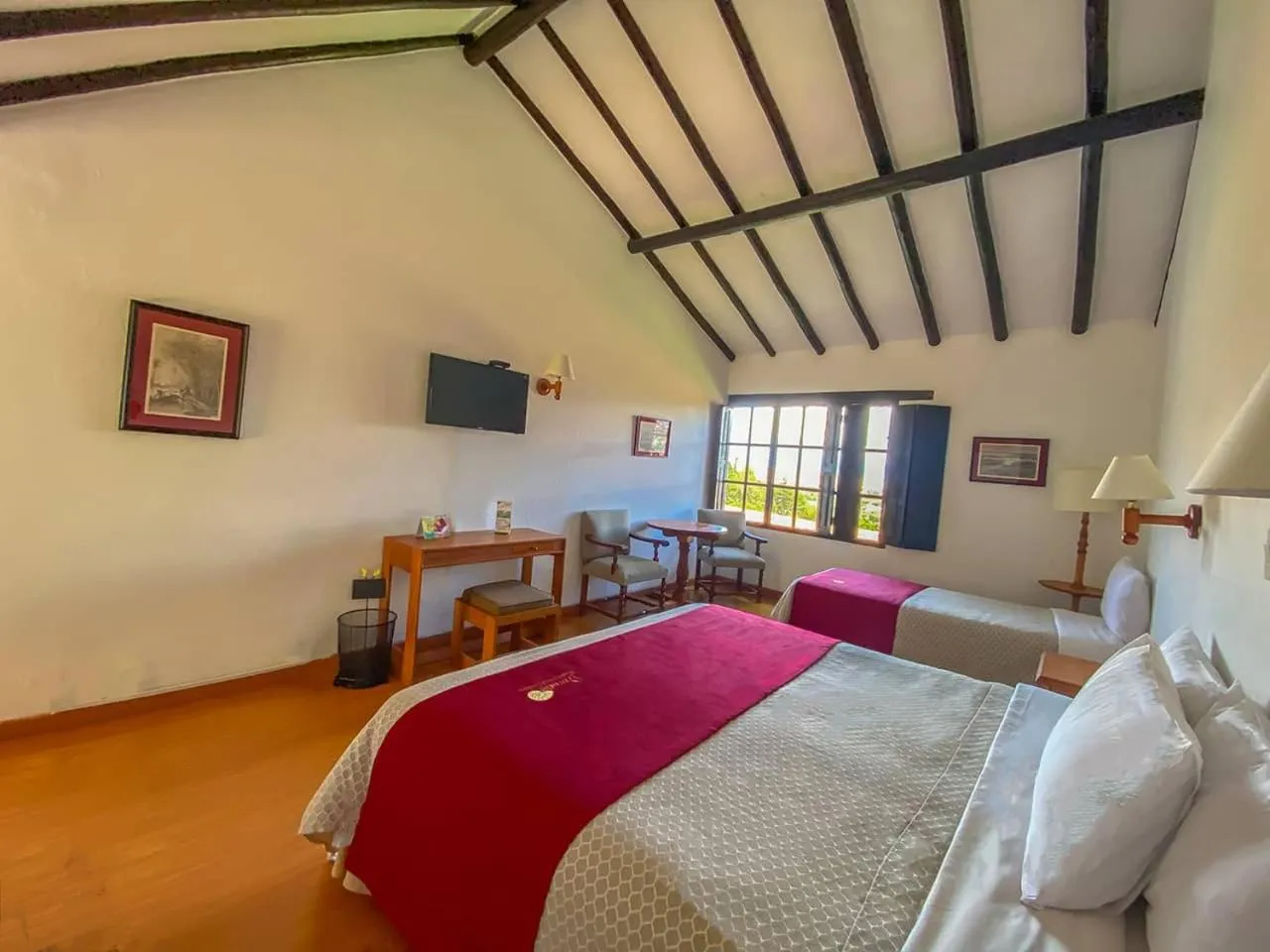 Bed in Hospederia Centro de Convenciones Duruelo