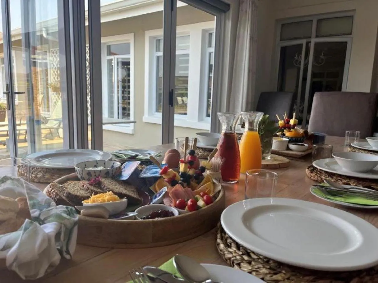 Food and drinks in 66 On Monzali 4 Star Luxury Guesthouse