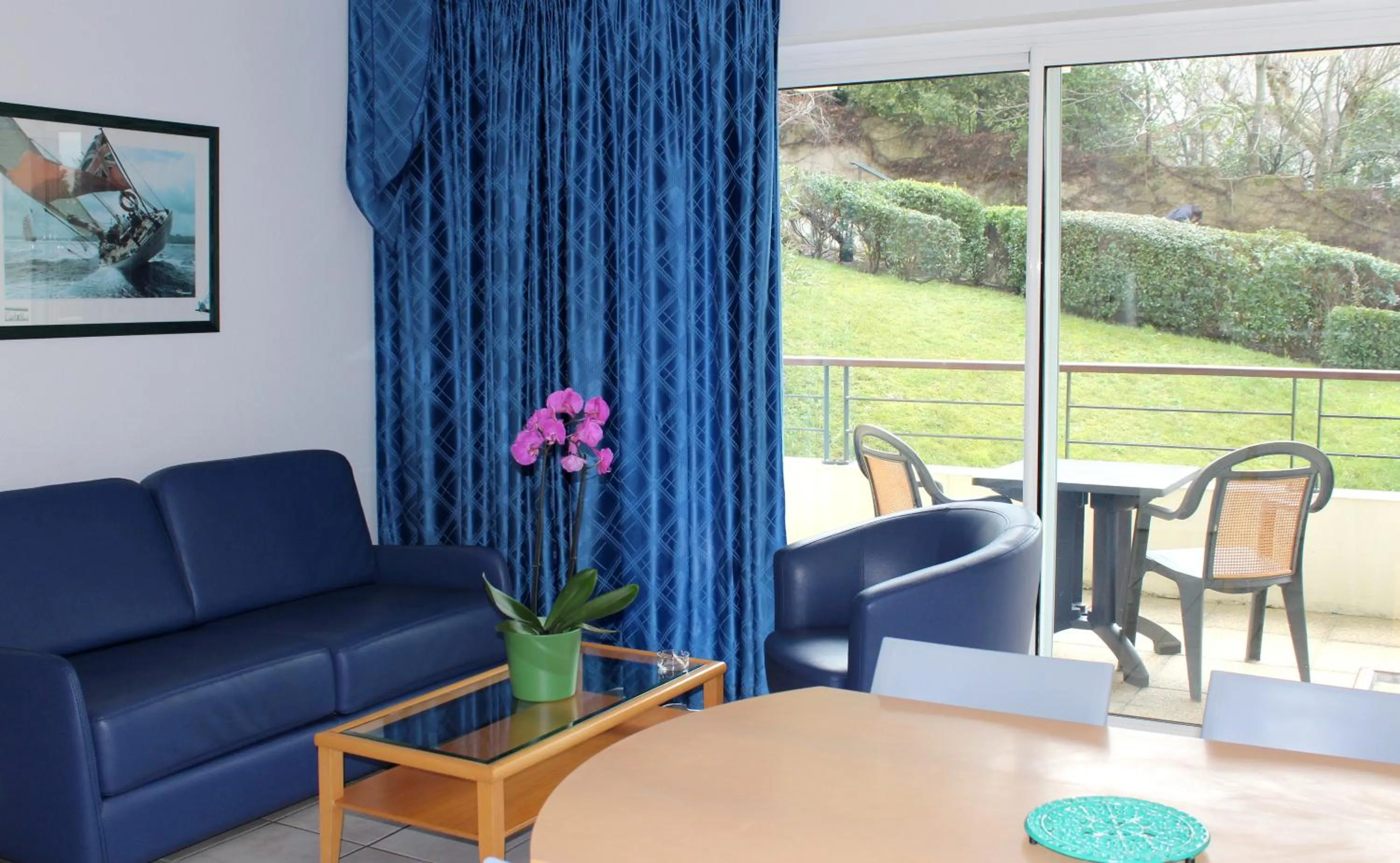 Patio in Résidence Biarritz Ocean