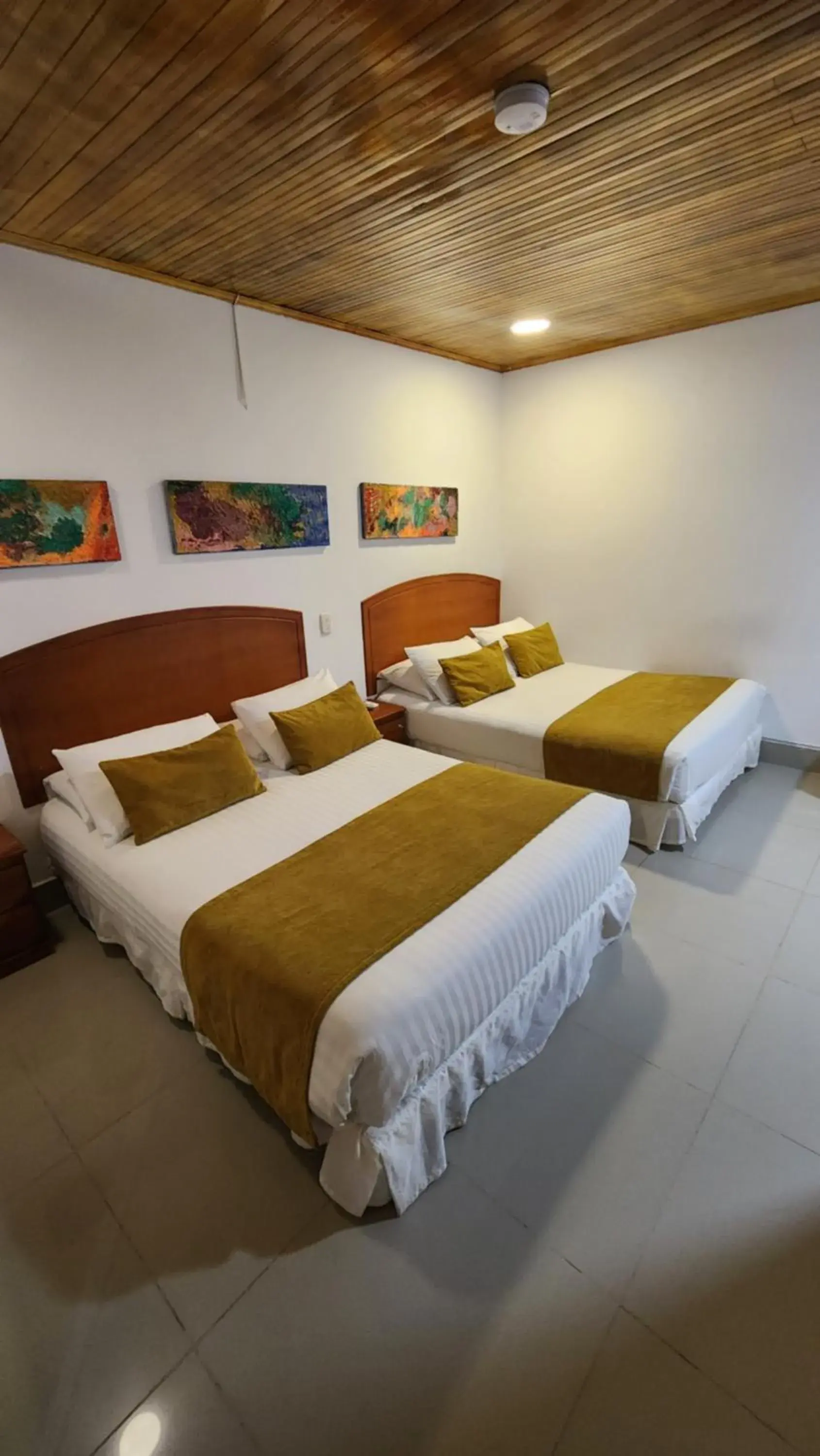 Bed in Hotel Tayrona Rodadero Bed in Hotel Tayrona Rodadero