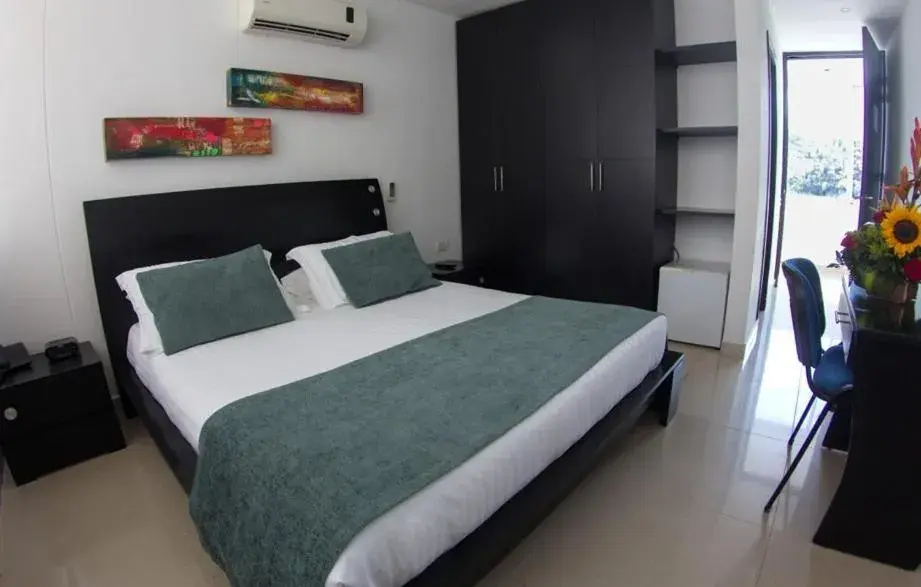 Bed in Hotel Tayrona Rodadero Bed in Hotel Tayrona Rodadero