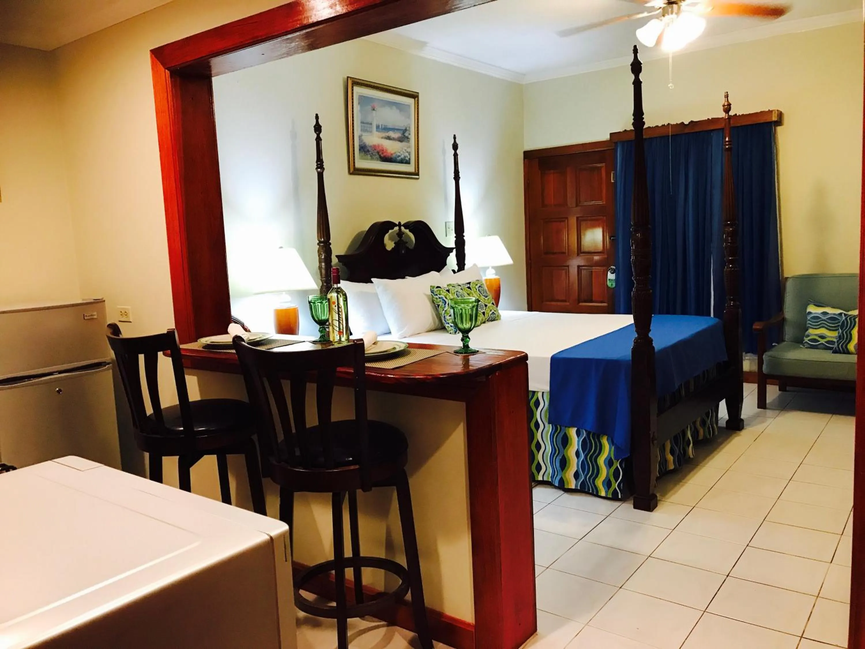 Kitchen or kitchenette in Rayon Hotel