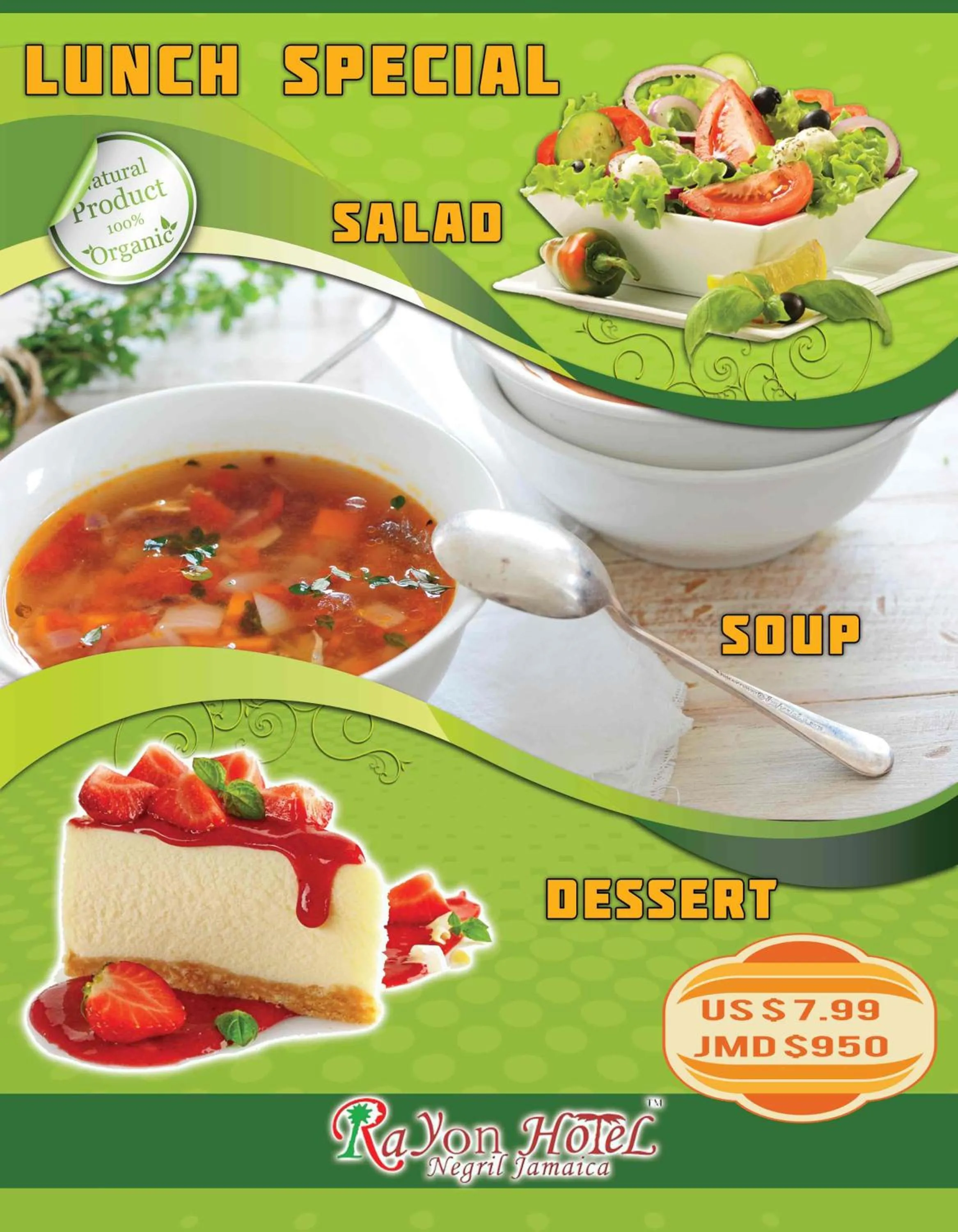 Lunch in Rayon Hotel