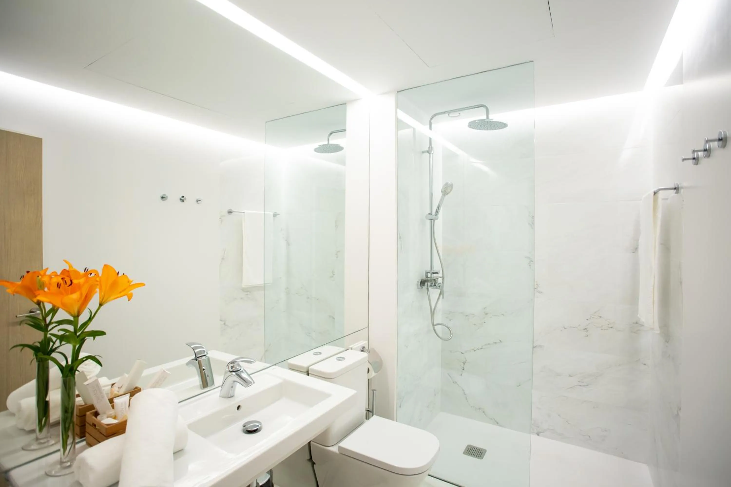 Shower in Plazuela del Carbón Suites