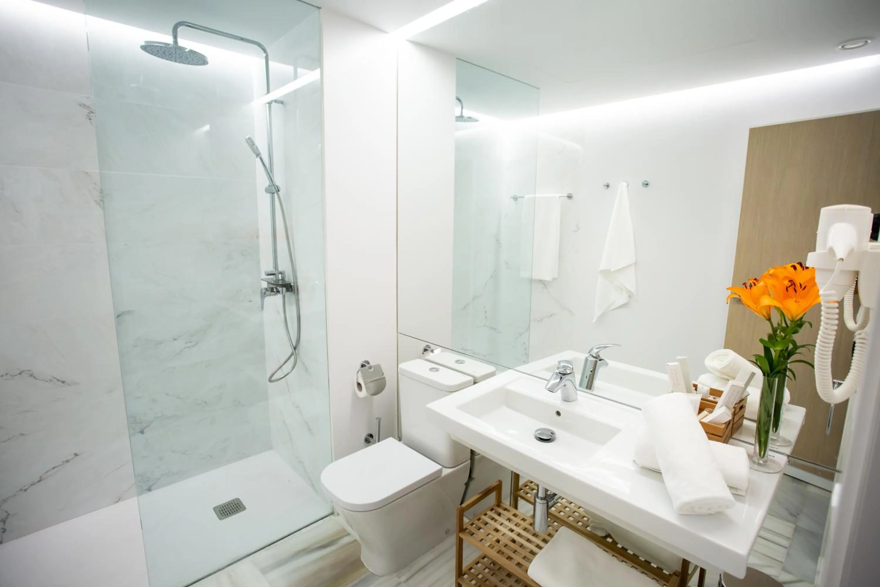 Bathroom in Plazuela del Carbón Suites