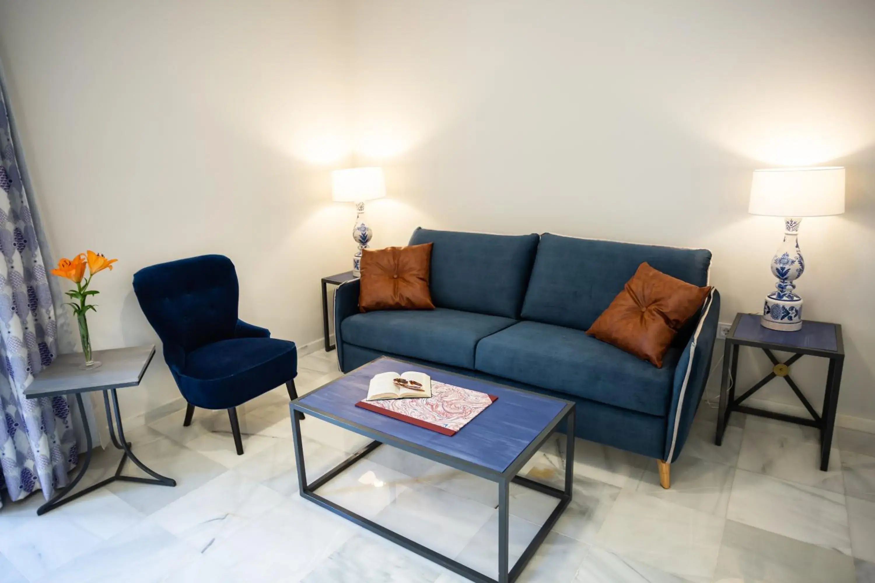 Living room in Plazuela del Carbón Suites Living room in Plazuela del Carbón Suites