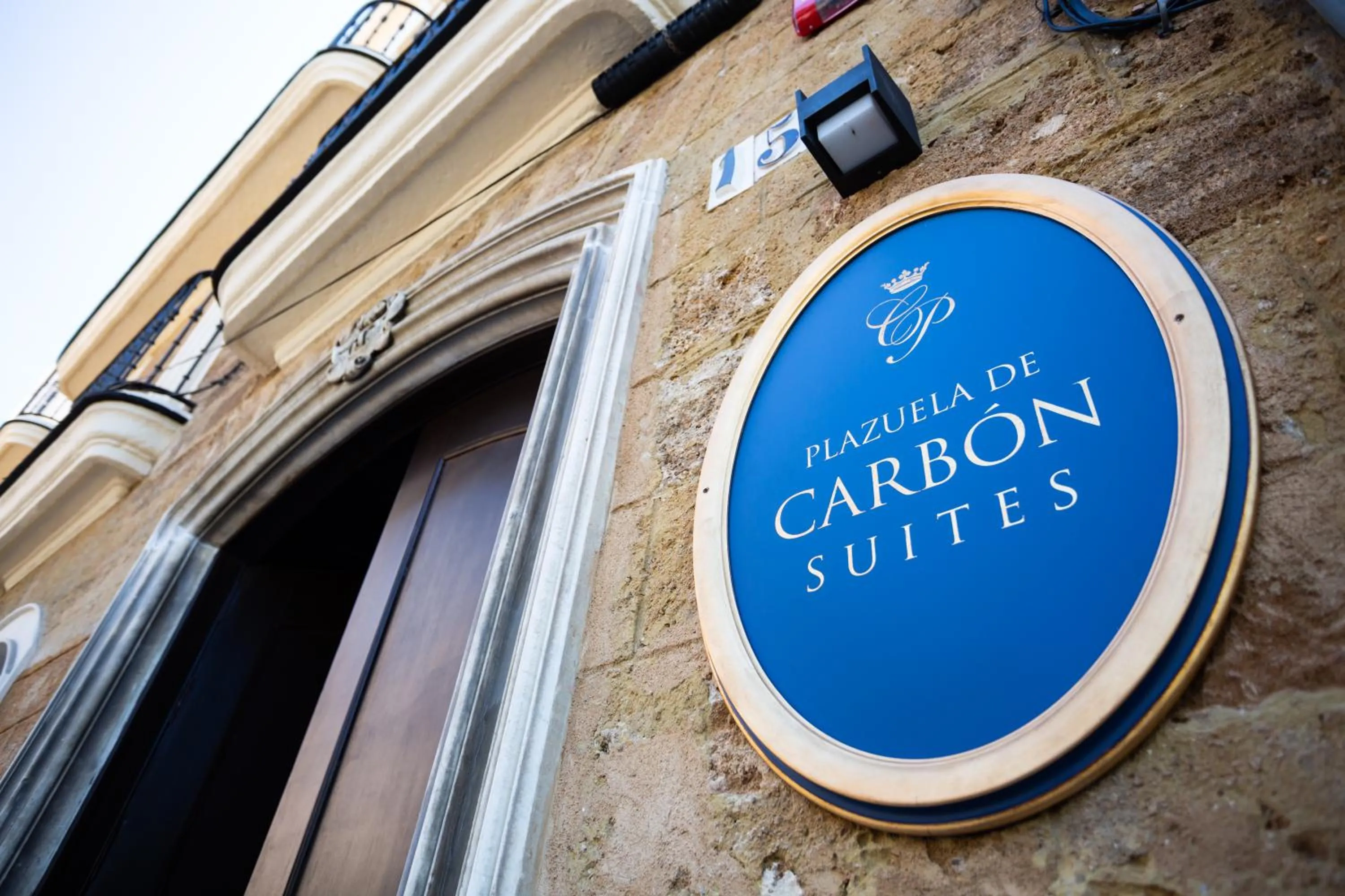 Property logo or sign in Plazuela del Carbón Suites
