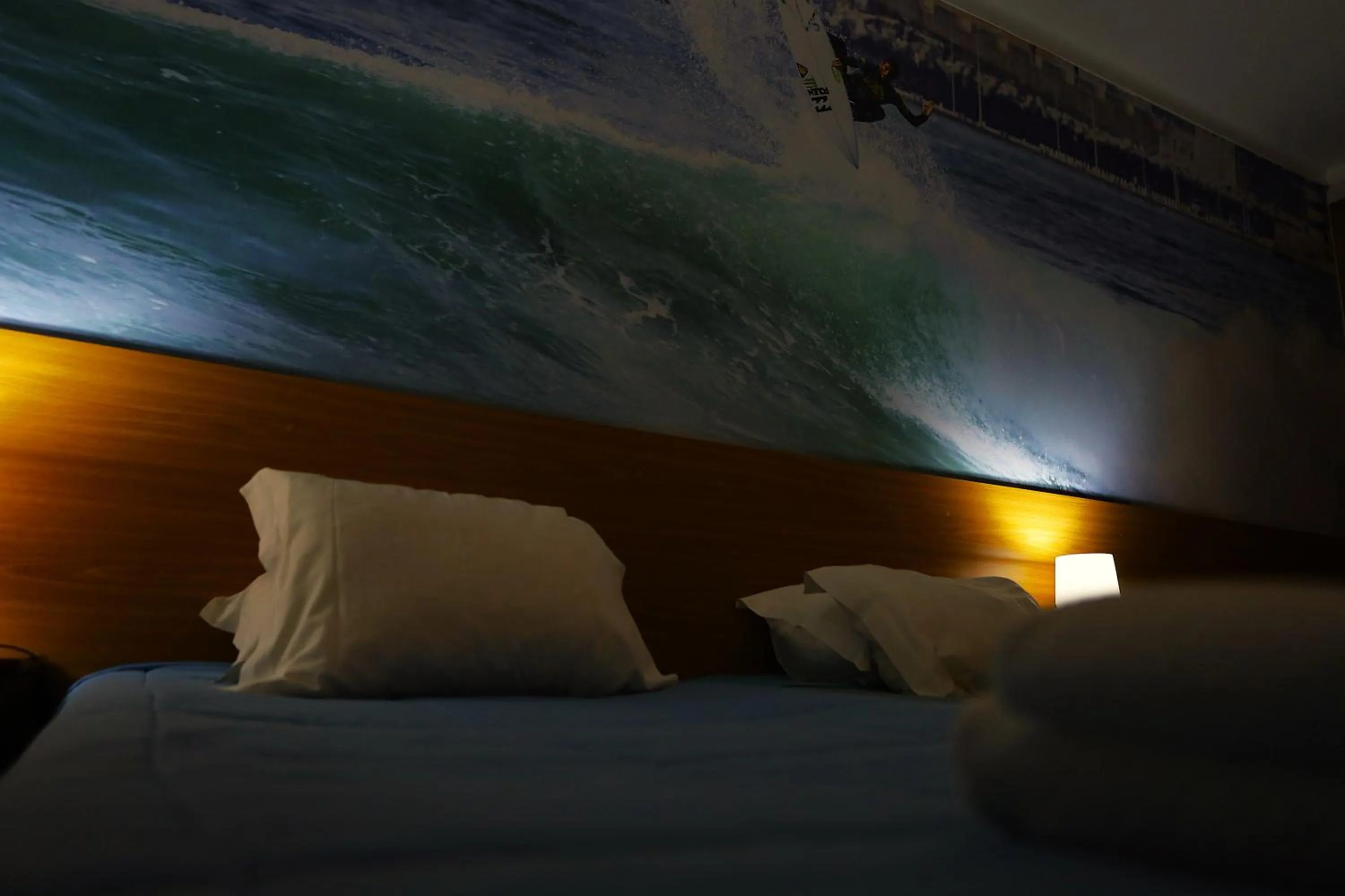 Bedroom, Bed in Supertubos Beach Hostel