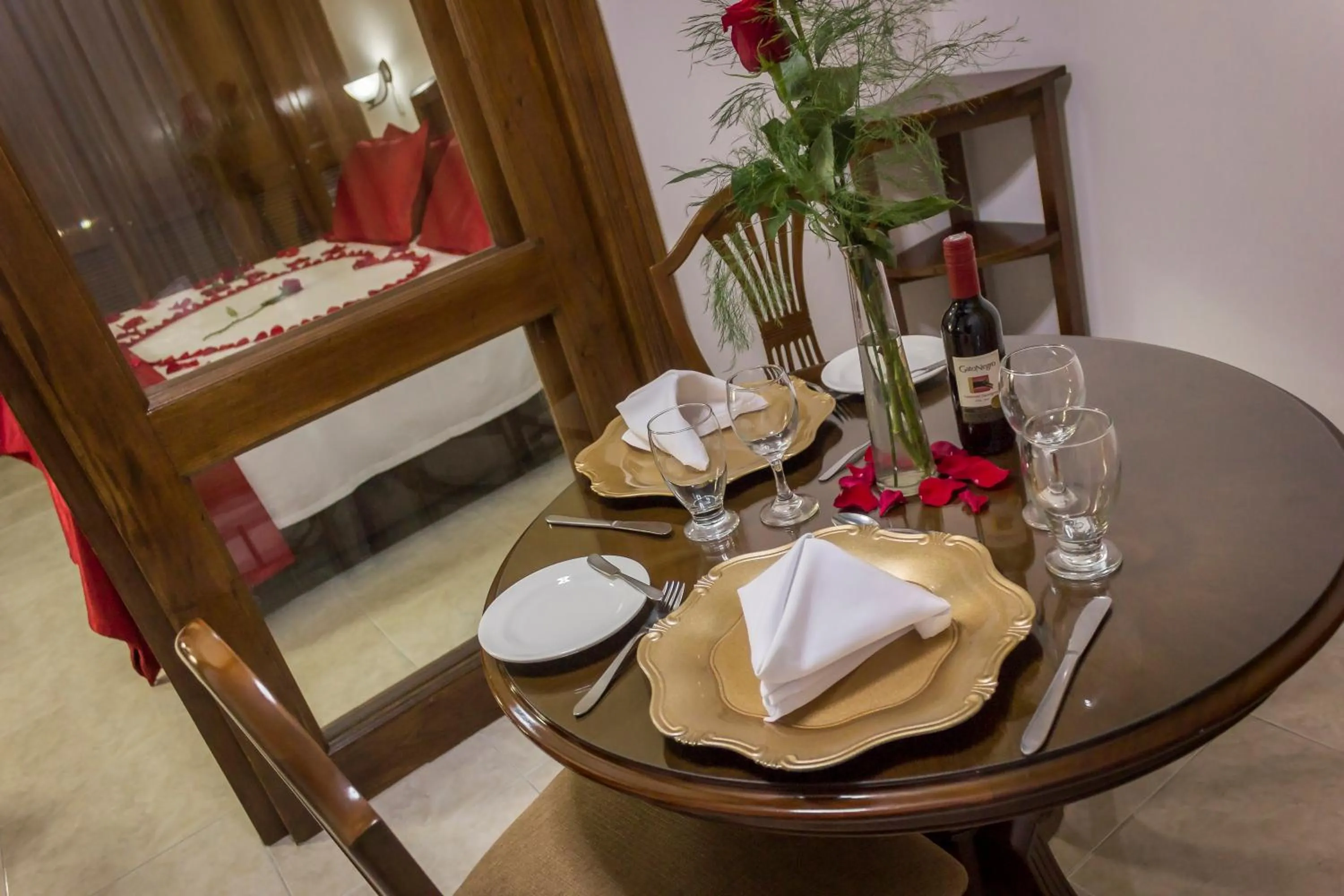 Dining area in Hotel Guadalajara