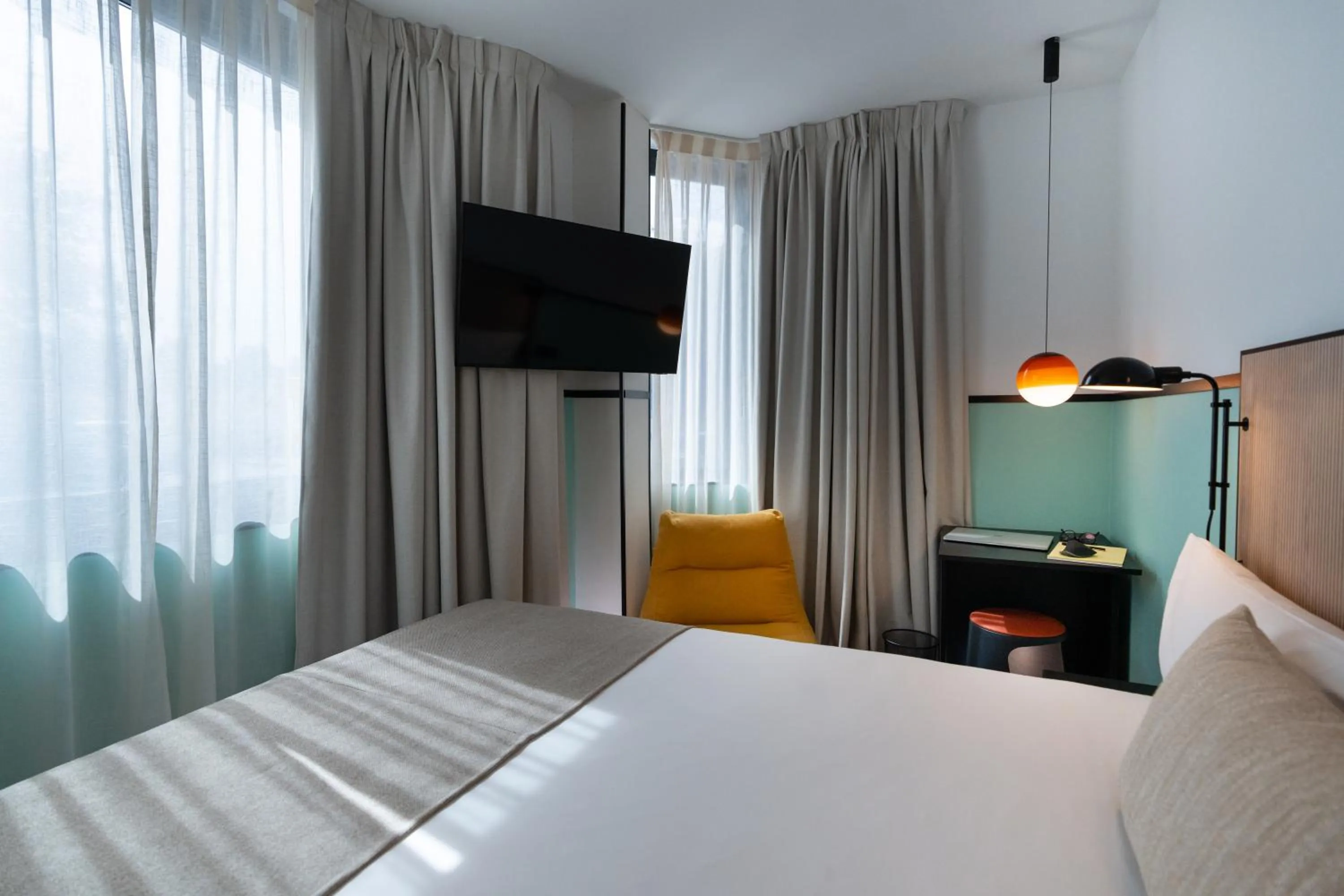 Bed in The Oliver Apartamentos