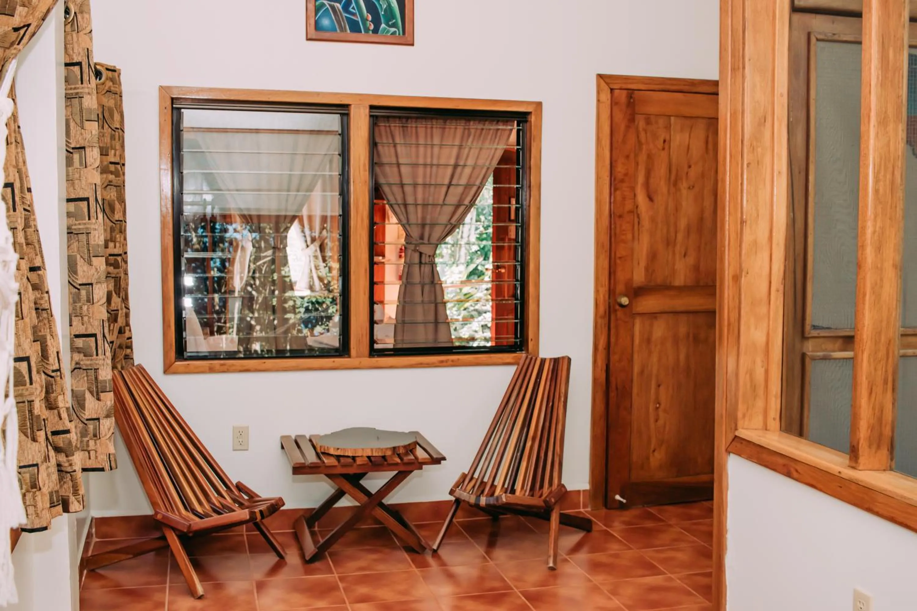 Patio in Mariposa Jungle Lodge
