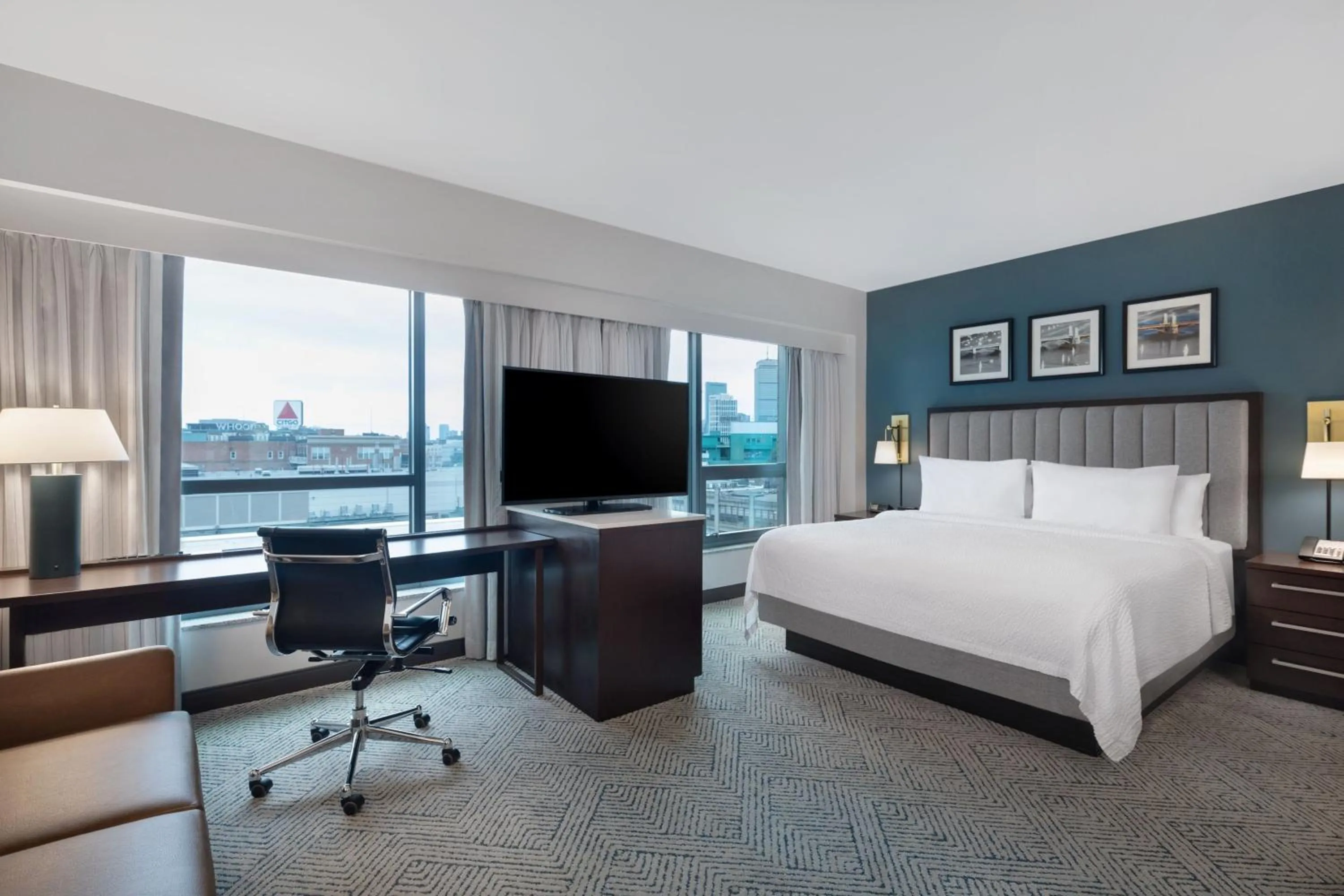 Bedroom, Bed in Residence Inn by Marriott Boston Back Bay/Fenway