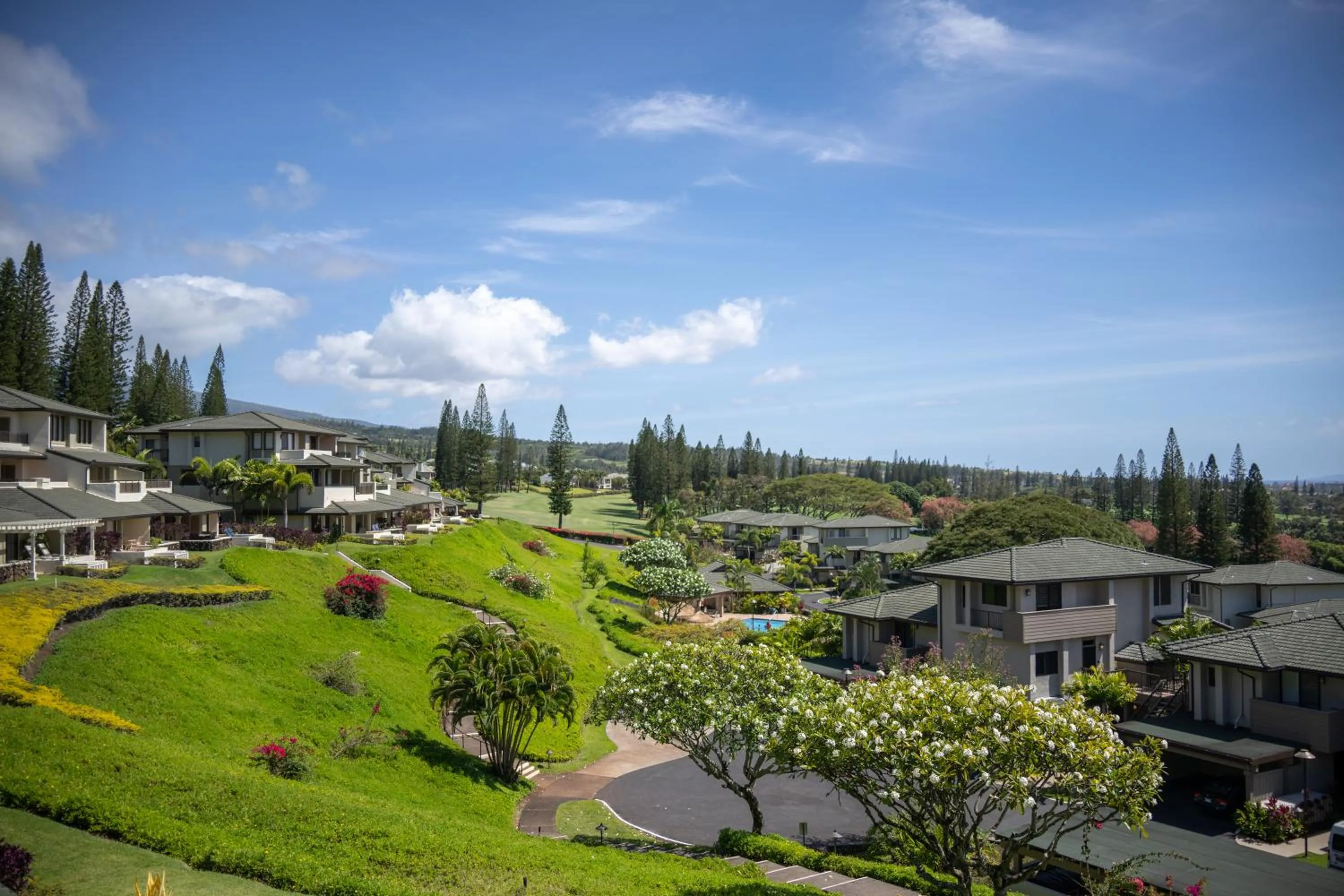 Property building in Kapalua Villas Maui