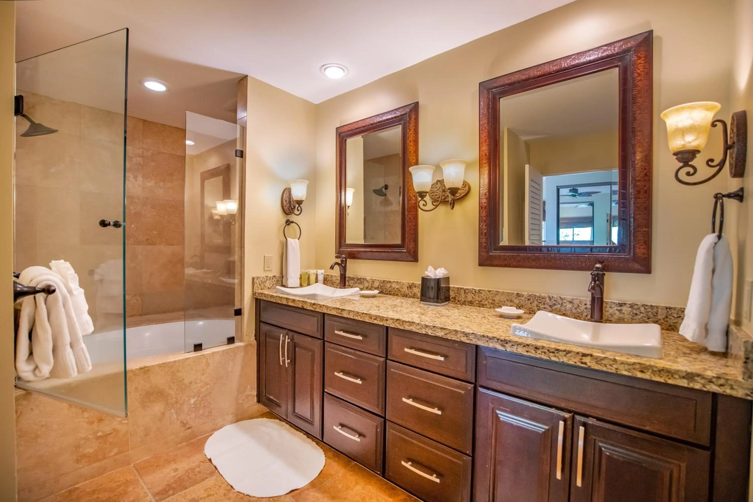 Shower in Kapalua Villas Maui