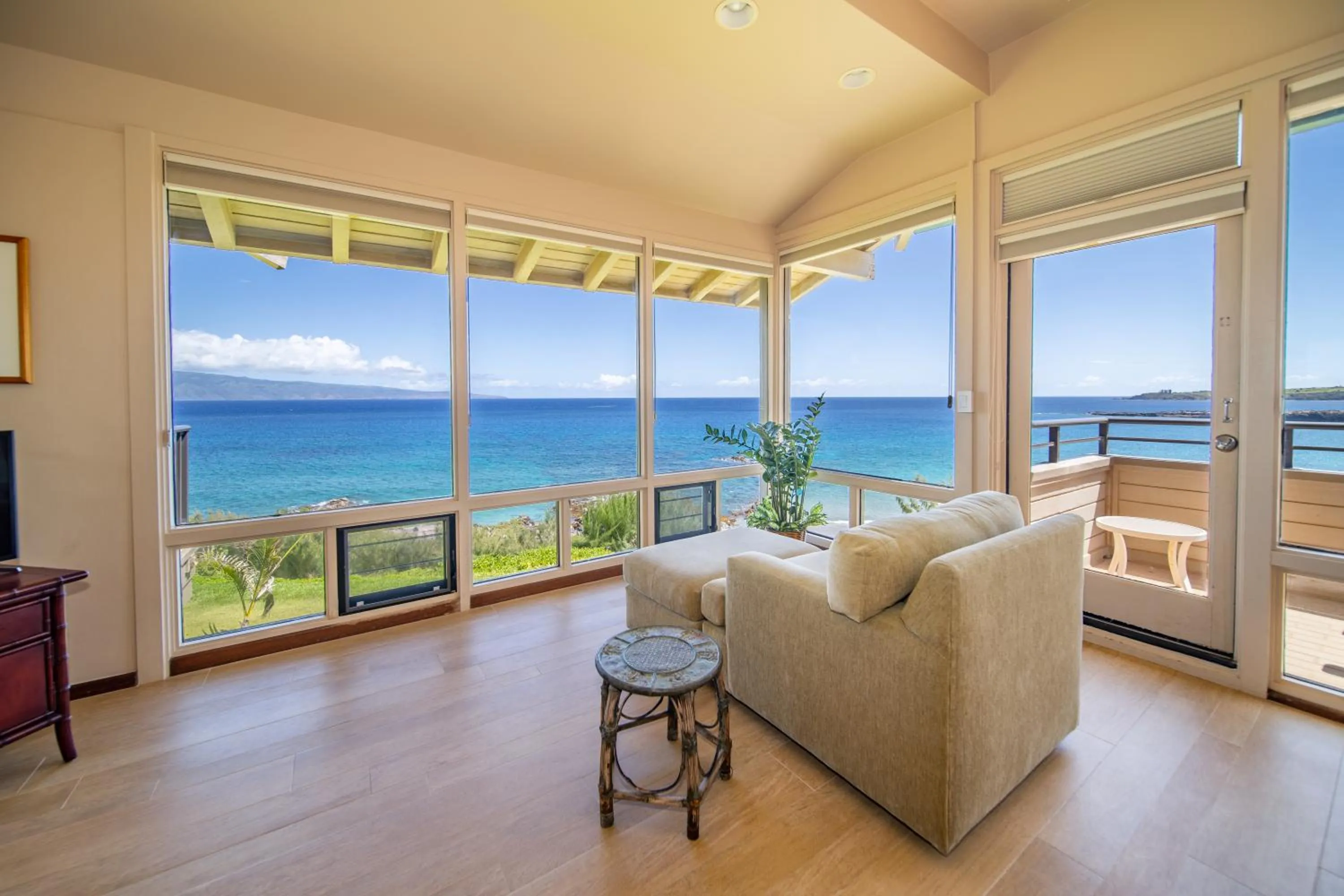 Seating area in Kapalua Villas Maui