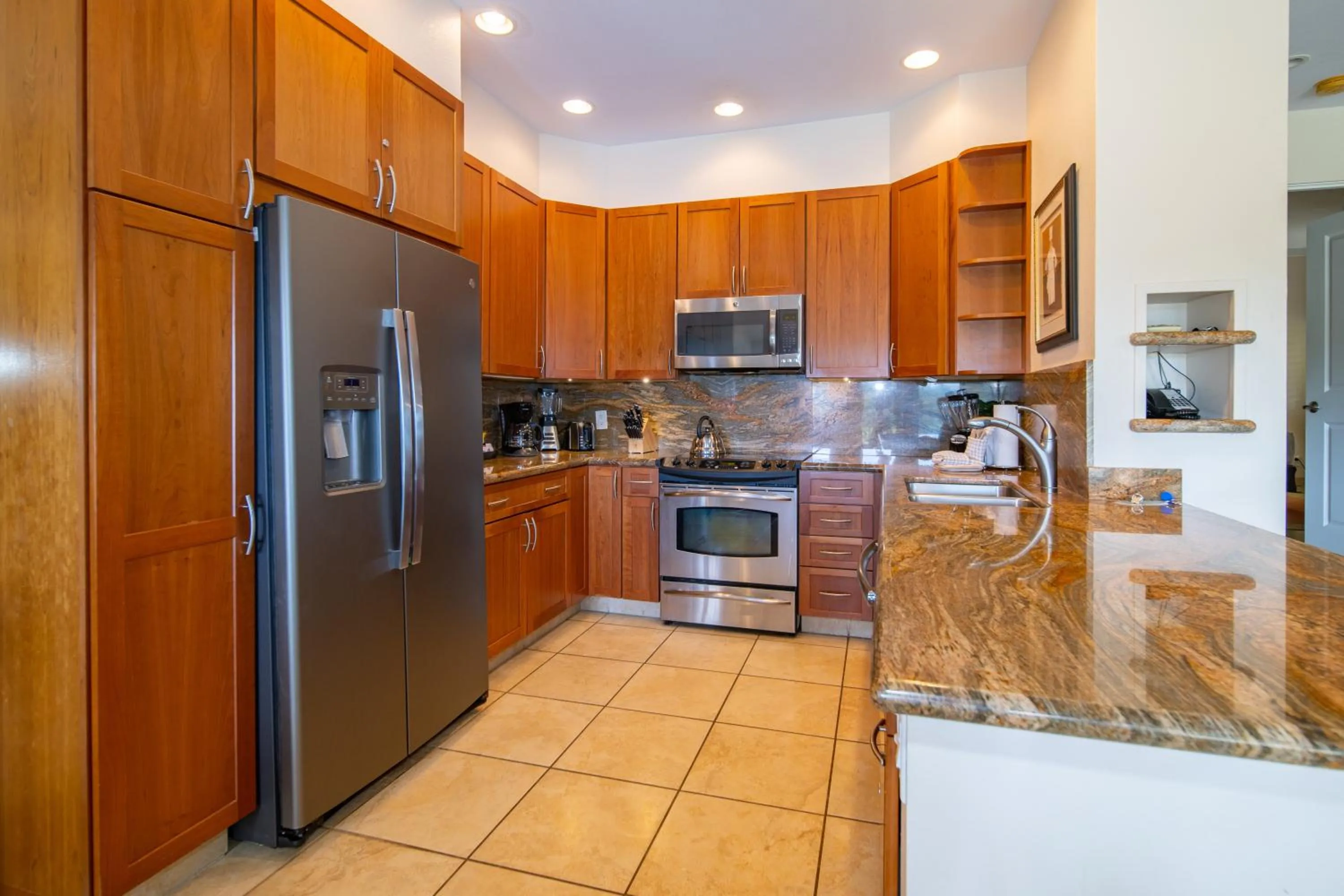 Kitchen or kitchenette in Kapalua Villas Maui
