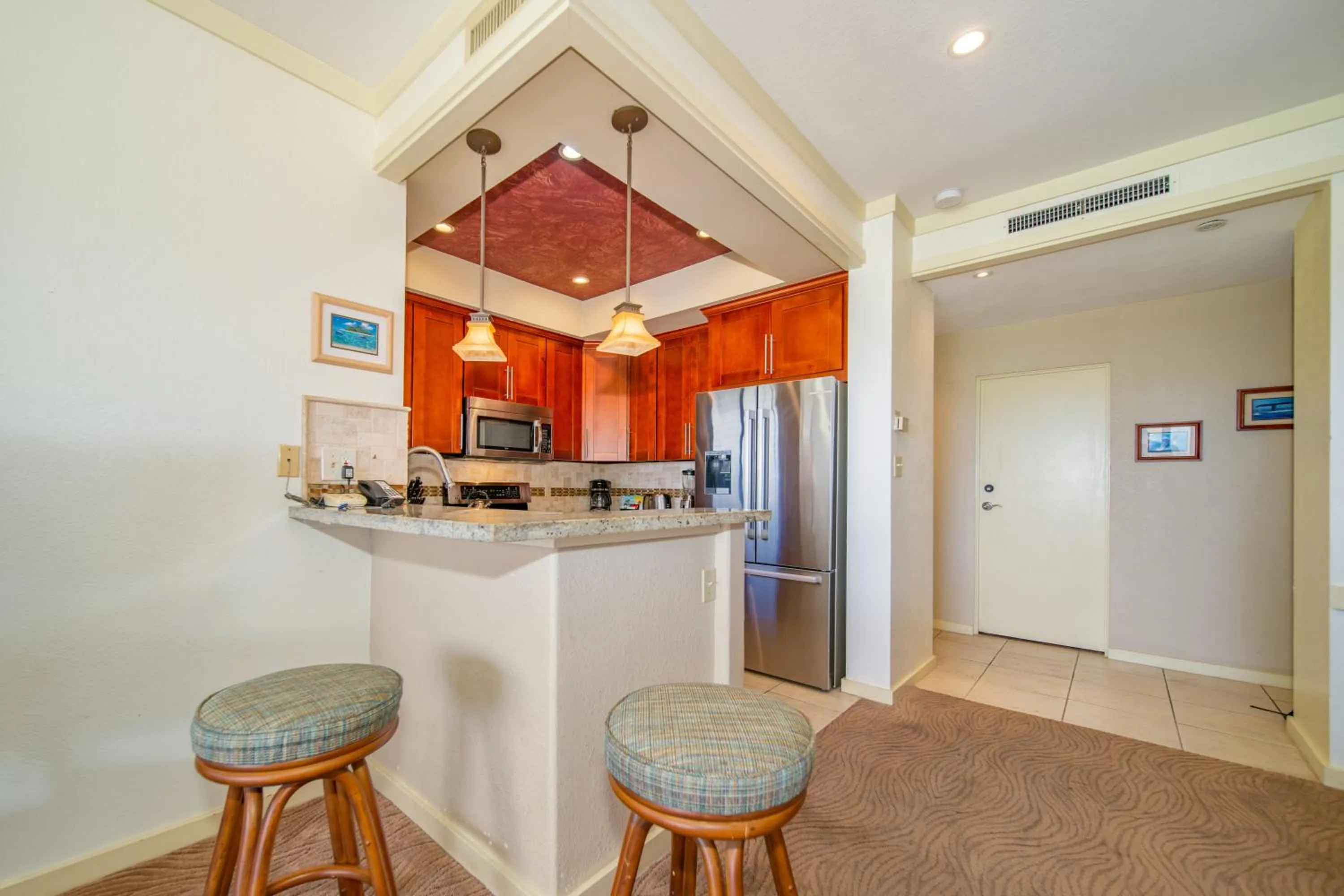 Kitchen or kitchenette in Kapalua Villas Maui