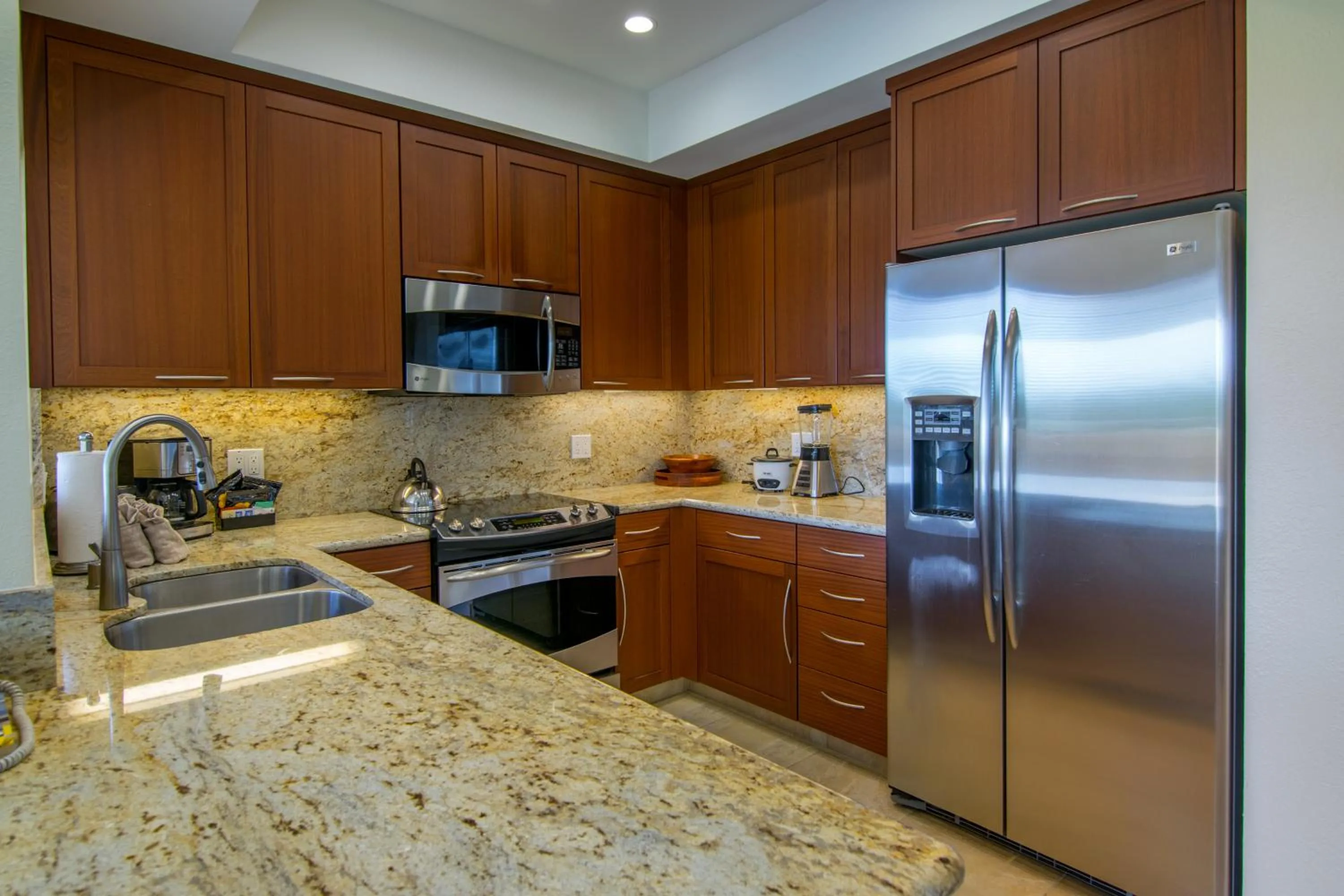 Kitchen or kitchenette in Kapalua Villas Maui