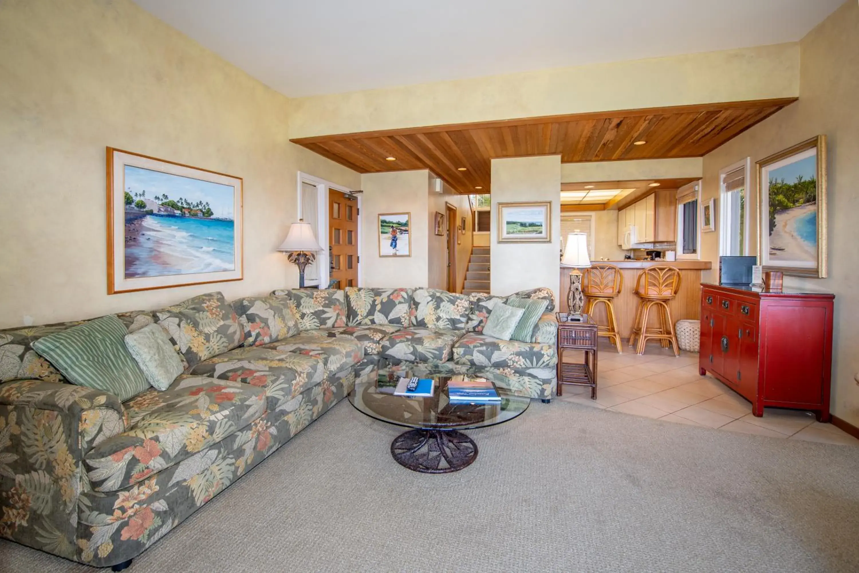 Living room in Kapalua Villas Maui Living room in Kapalua Villas Maui