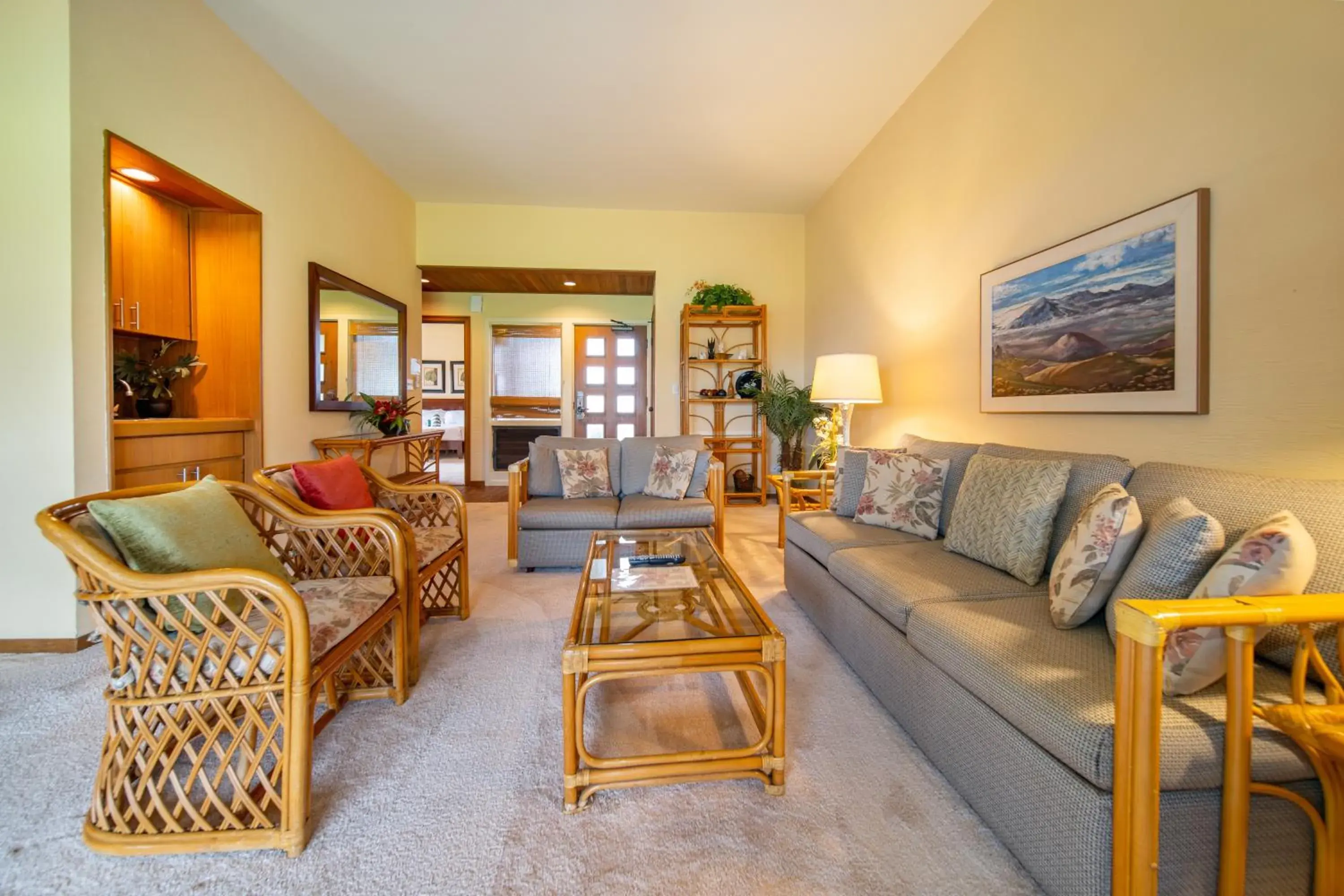 Living room in Kapalua Villas Maui Living room in Kapalua Villas Maui