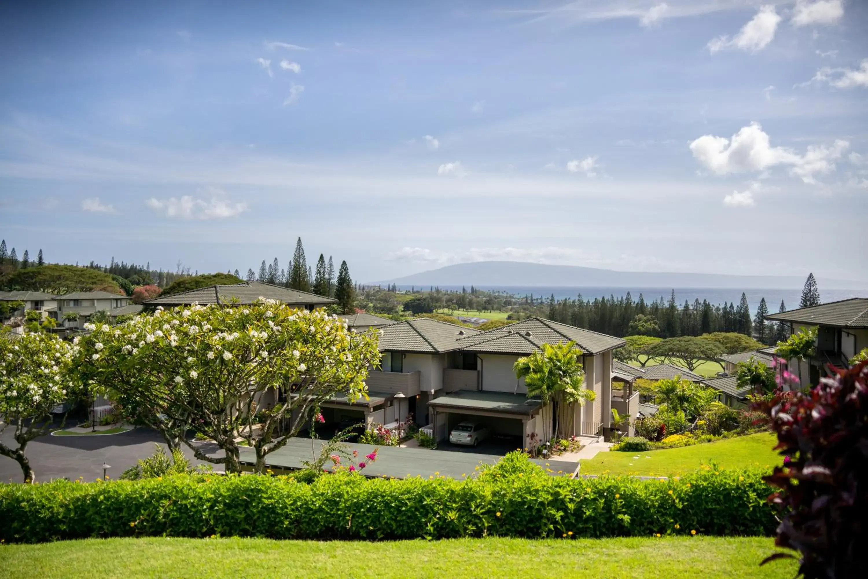 Garden view in Kapalua Villas Maui Garden view in Kapalua Villas Maui